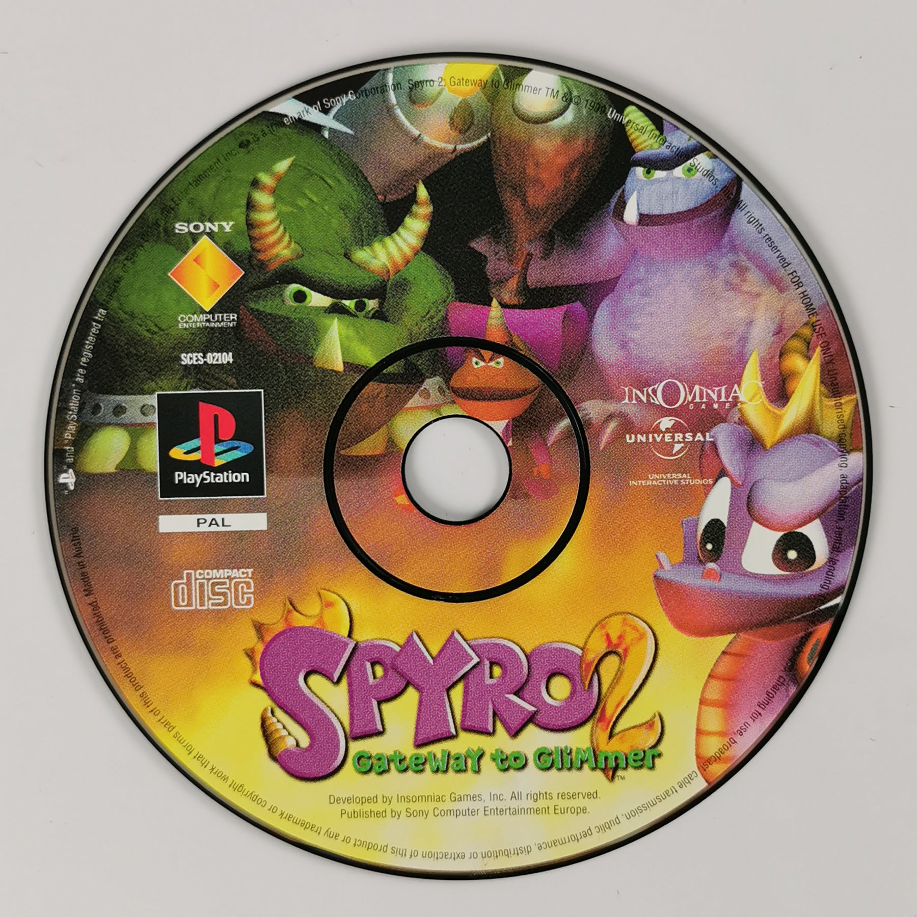 Spyro 2 Gateway to Glimmer [PS1]