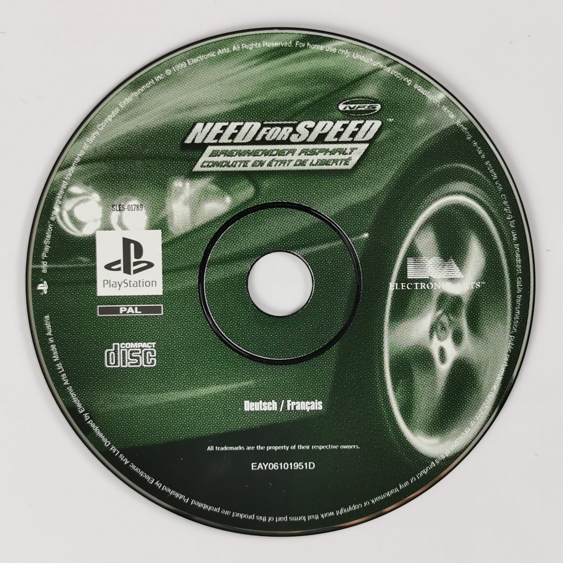 Need for Speed 4 Brennen. Asphalt [PS1]