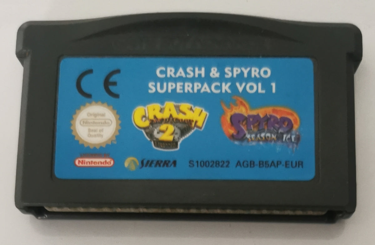 Crash und Spyro Super Pack Vol. 1 (Game Boy Advance) [Sehr Gut]