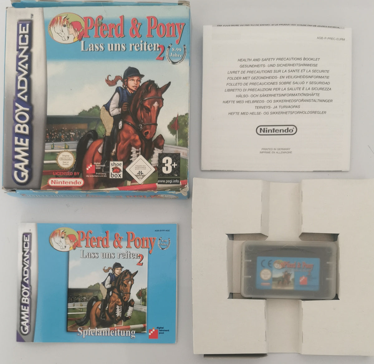 Pferd und Pony Lass uns reiten 2 (Game Boy Advance) [Gut]