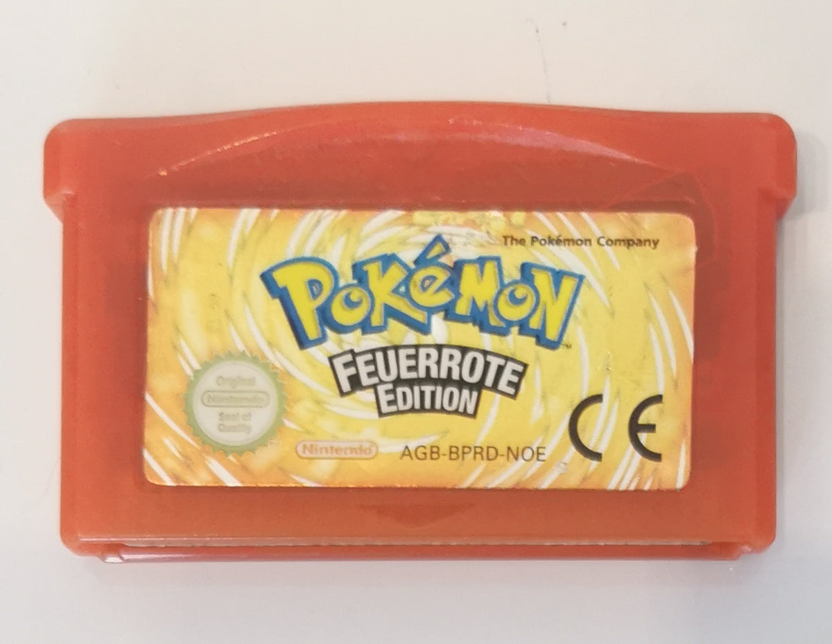 Pokemon Feuerrote Deutsch Gameboy Advance GBA [Gut]