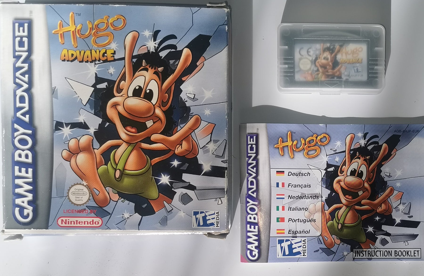 Hugo Der teuflische Spiegel (Game Boy Advance) [Gut]