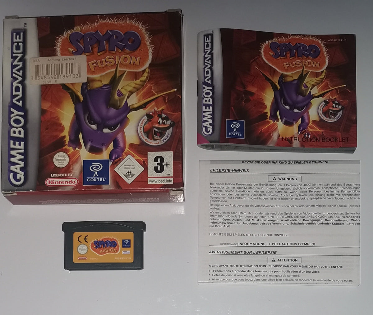 Spyro Fusion (Game Boy Advance) [Sehr Gut]