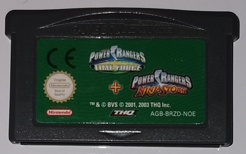 2 Games in 1 Power Rangers Pack Gameboy Advance [Gut]