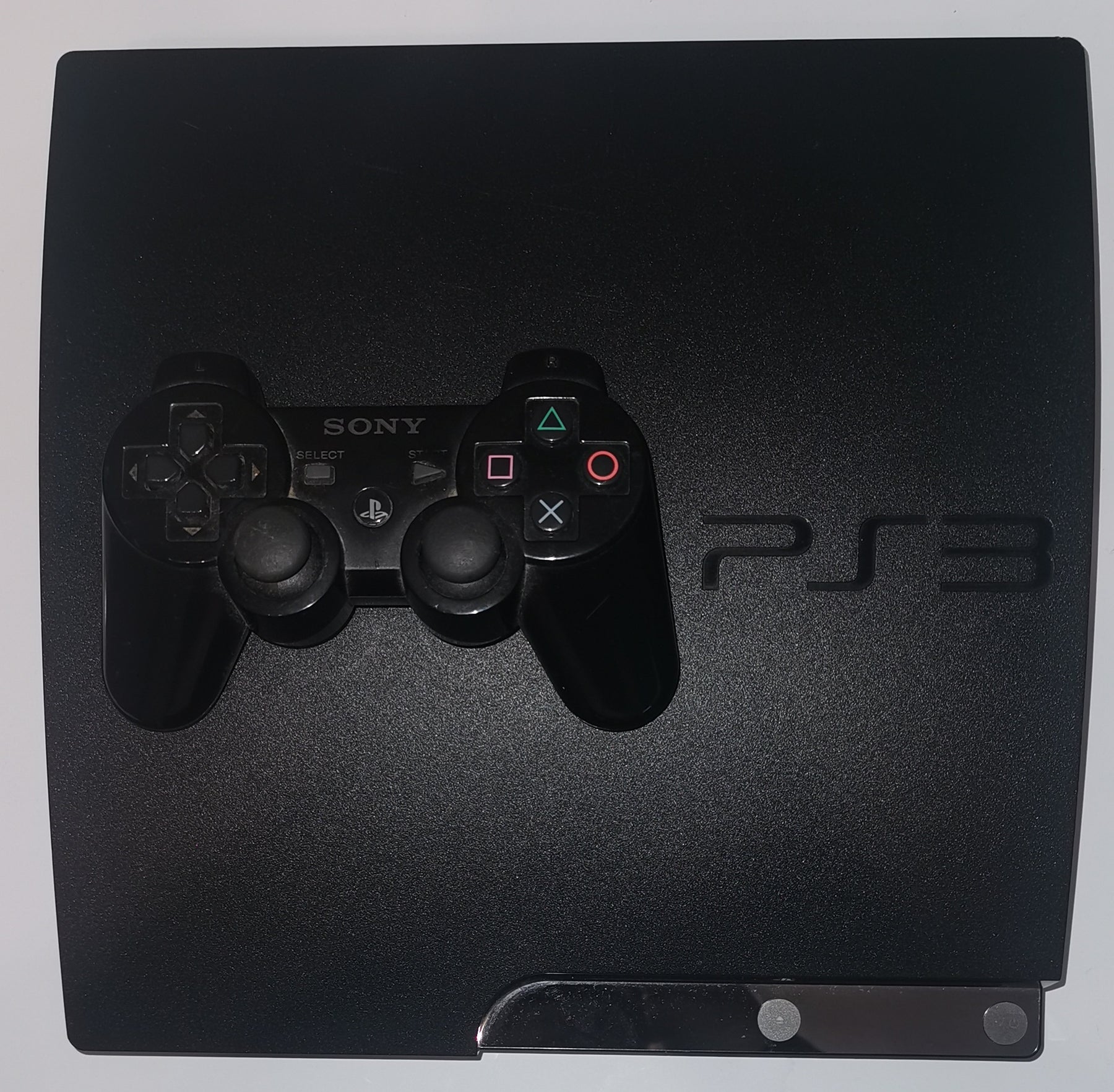 PlayStation 3 Konsole Slim 160 GB (K Model) inkl. Dual Shock 3 Wireless Controller [Gut]