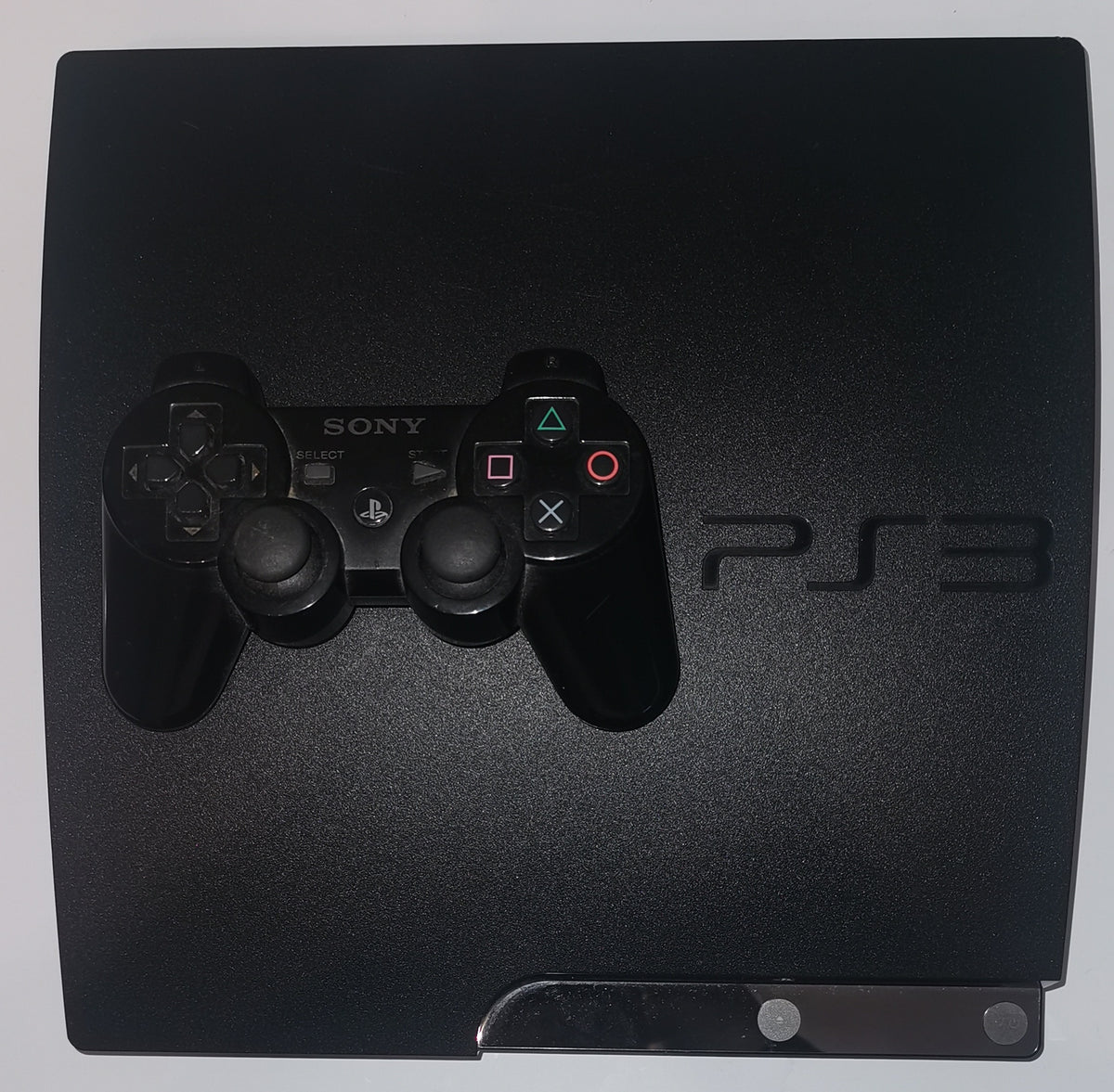 PlayStation 3 Konsole Slim 320 GB (J Model) inkl. Dual Shock 3 Wireless Controller [Gut]