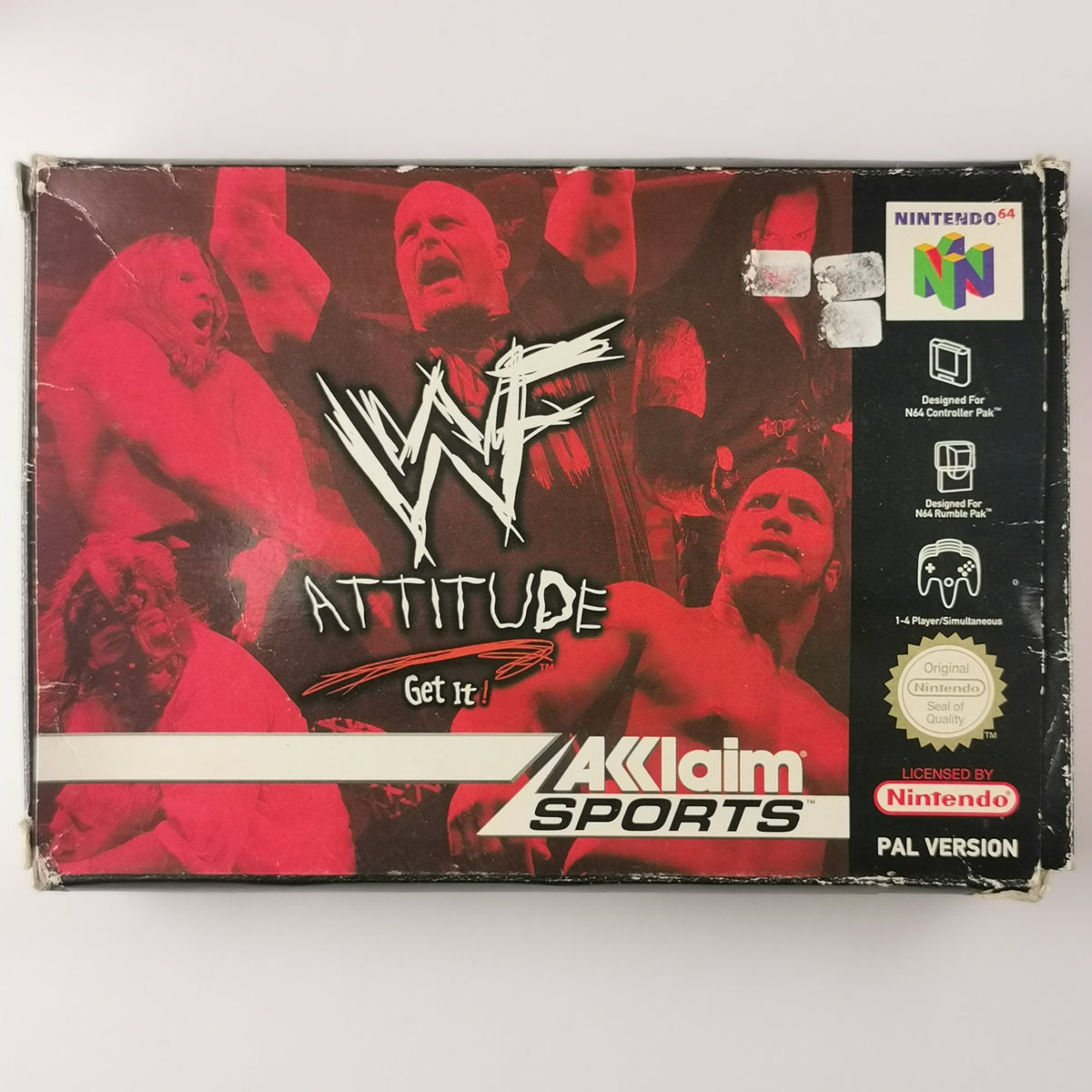 WWF Attitude [N64] Nintendo 64