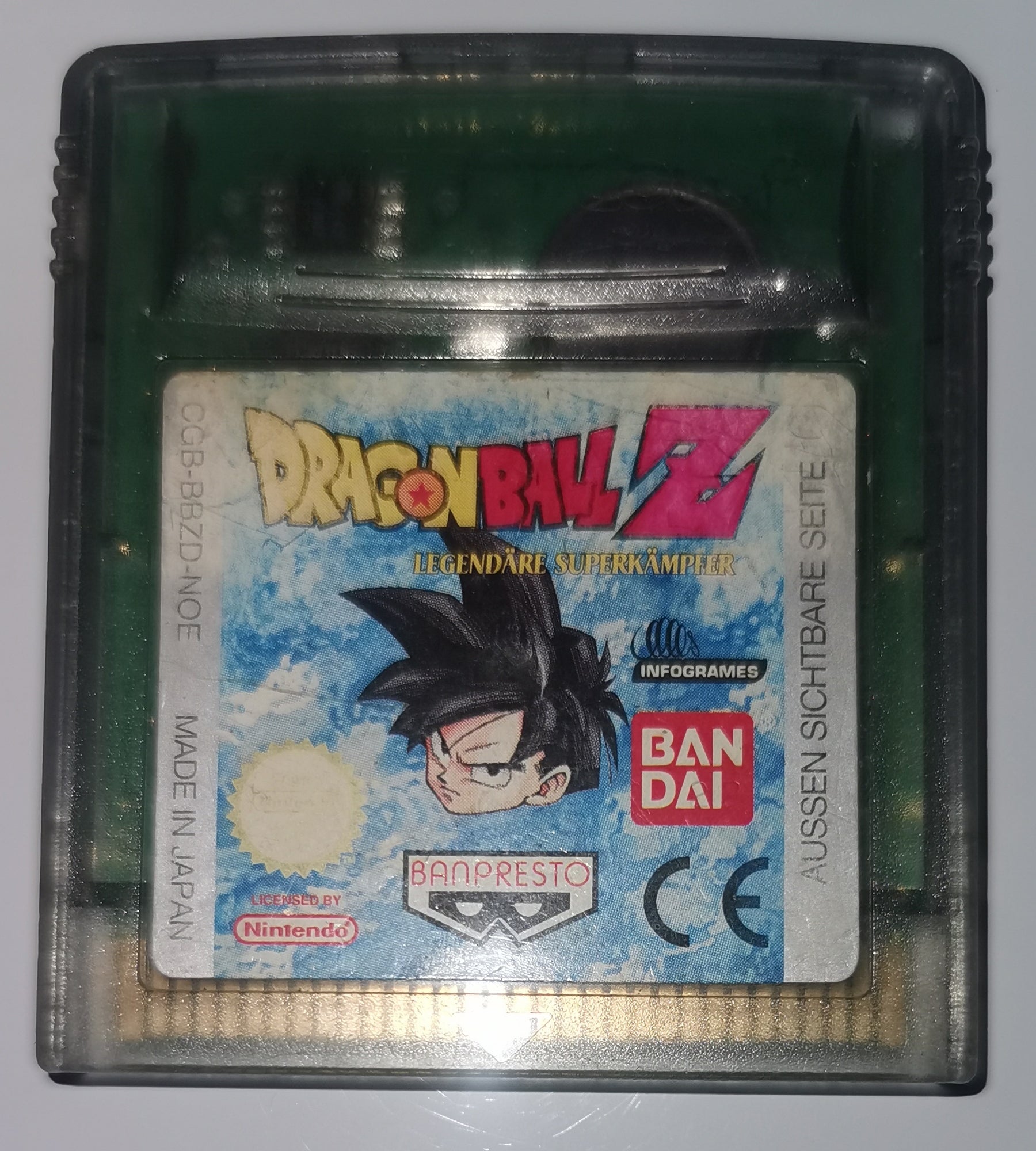 Dragonball Z Legendaere Superkaempfer (Game Boy Color) [Akzeptabel]