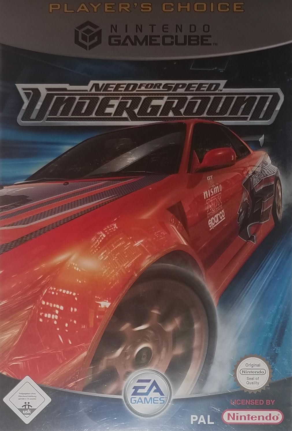 Need for Speed Underground (Players Choice) (Gamecube) [Gut]