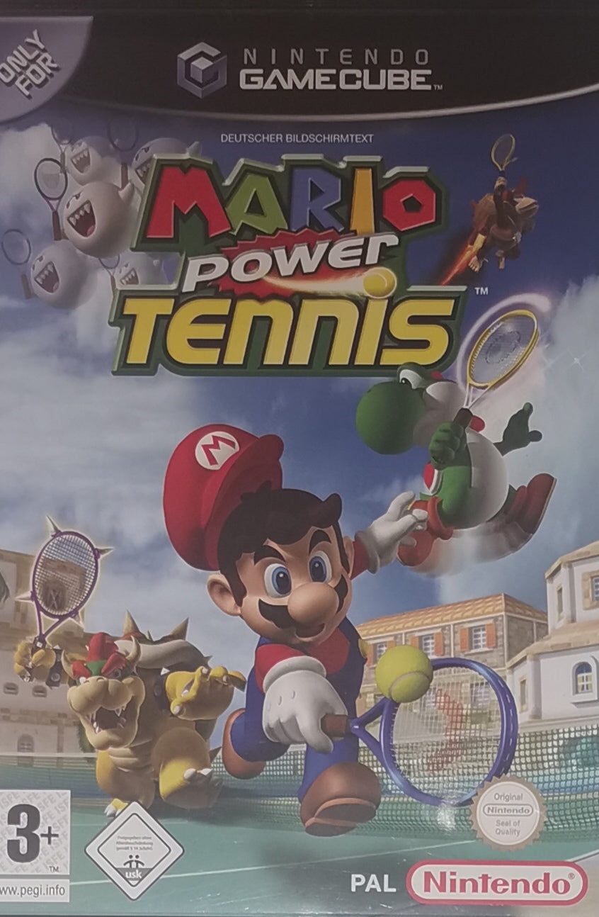 Mario Power Tennis (Gamecube) [Sehr Gut]