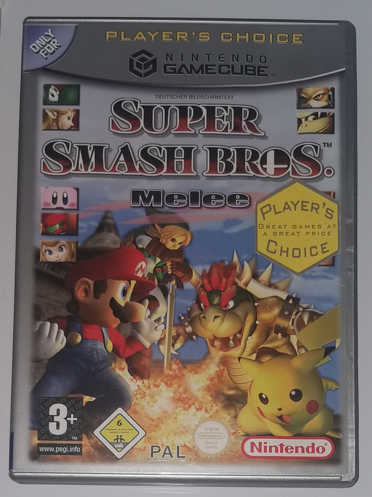 Super Smash Bros. Melee (Players Choice) (Gamecube) [Sehr Gut]