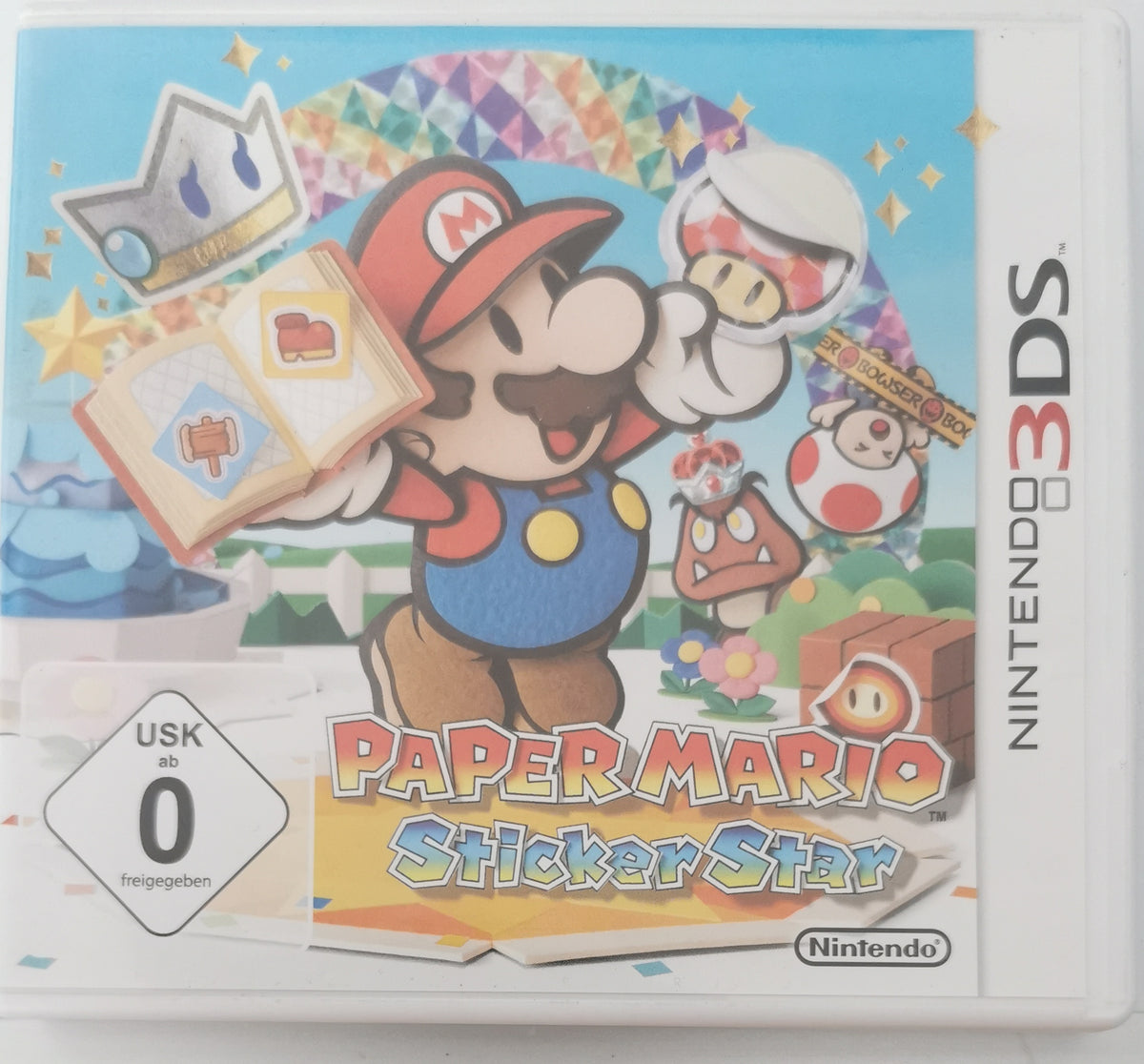 Paper Mario: Sticker Star (Nintendo 3DS) [Gut]