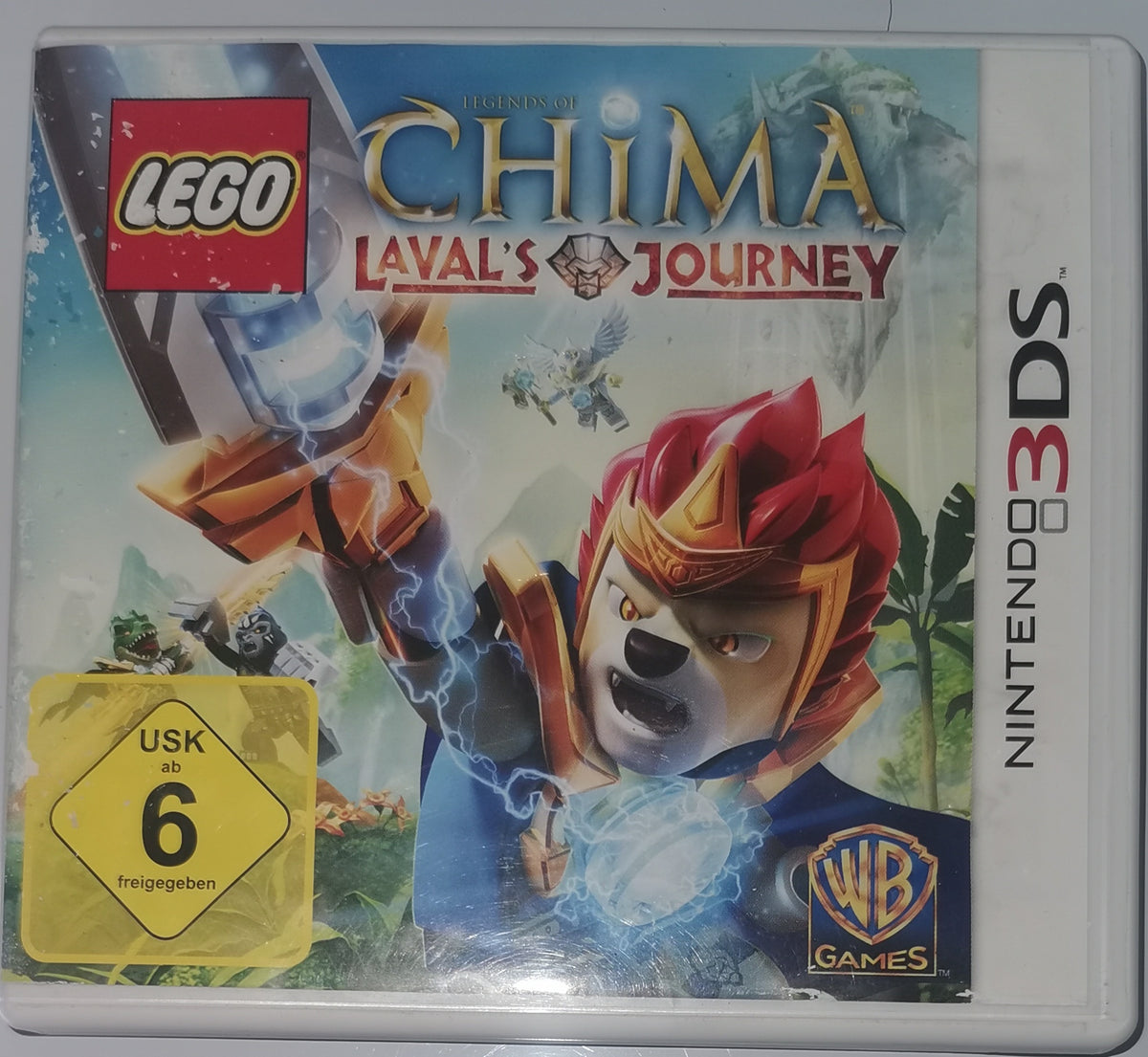 LEGO Legends of Chima Lavals Journey Nintendo 3DS [Gut]