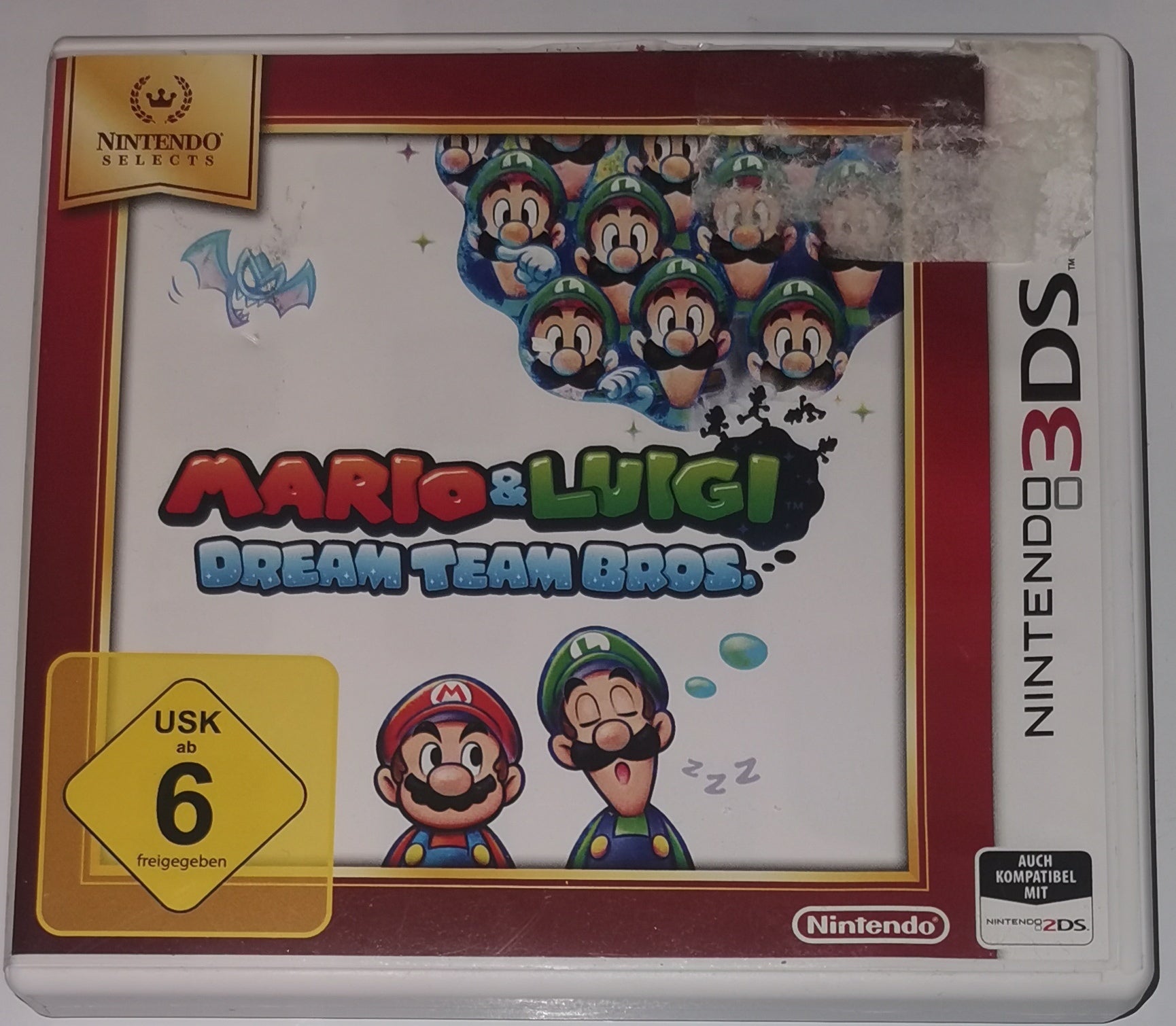 Mario and Luigi DreamTeam Nintendo Selects 3DS (Nintendo 3DS) [Gut]