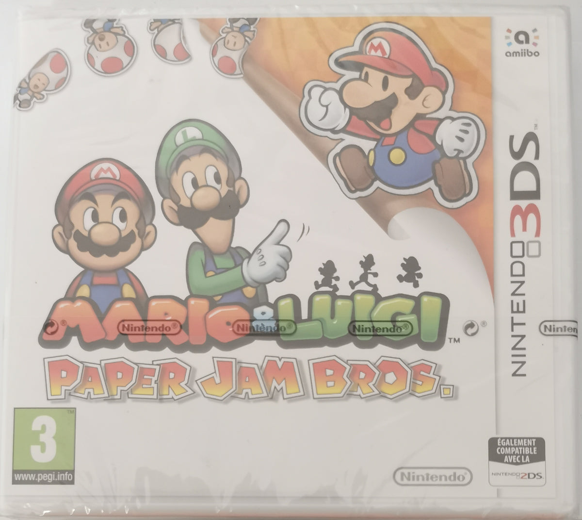 Mario Luigi Paper Jam Nintendo 3DS [Neu]