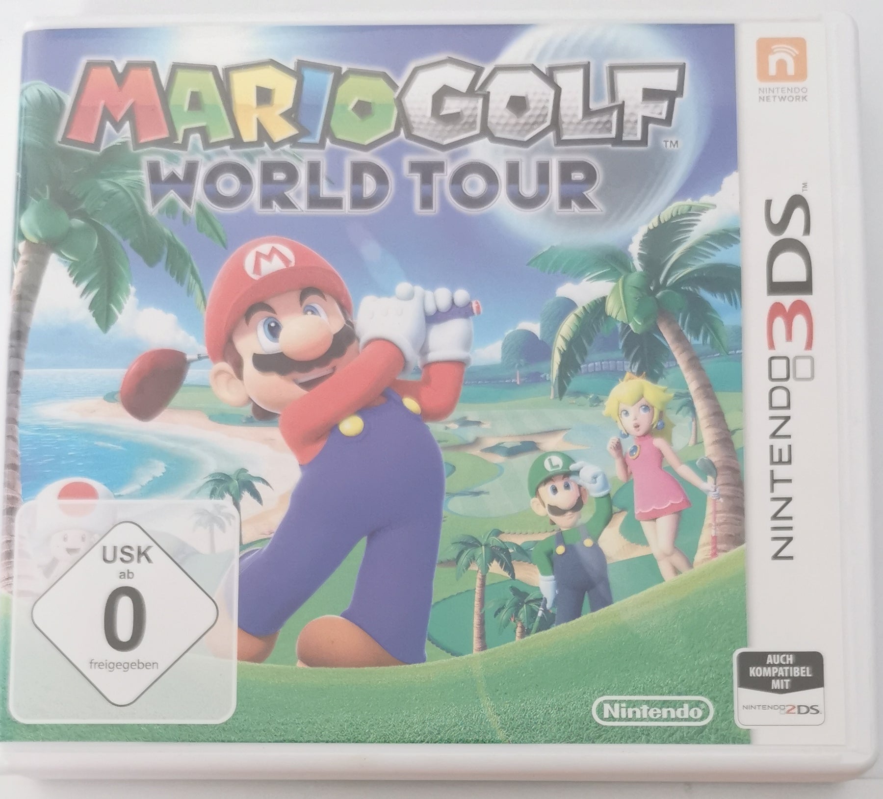 Mario Golf World Tour Nintendo 3DS [Gut]