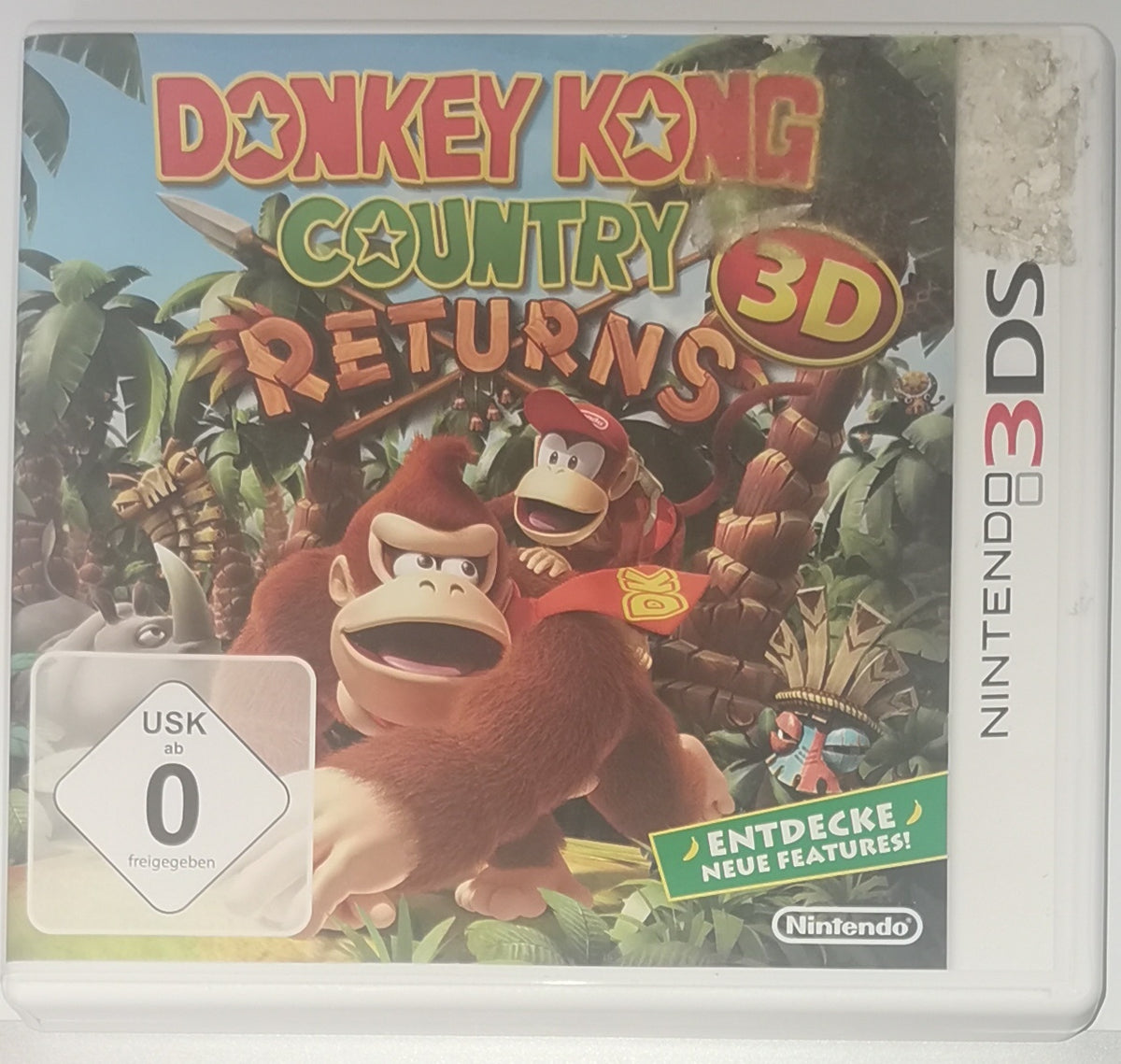 Donkey Kong Country Returns 3D (Nintendo 3DS) [Gut]