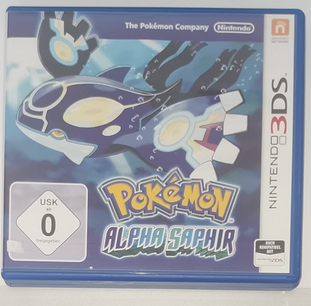 Pokemon Alpha Saphir Nintendo 3DS [Sehr Gut]