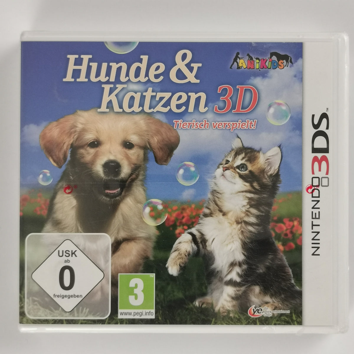 Hunde und Katzen 3D: Tierisch ve. [3DS]