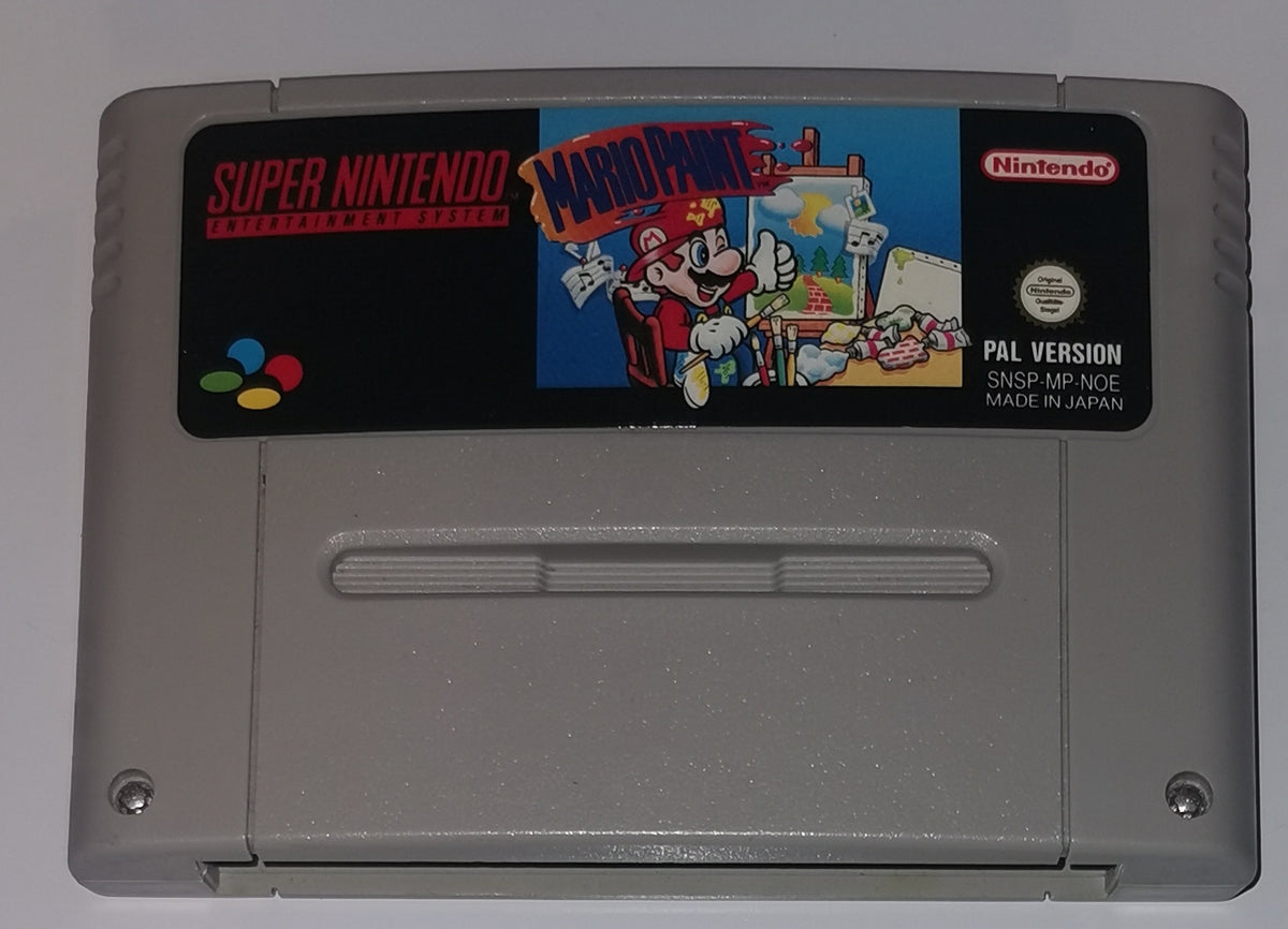 Mario Paint Super Nintendo SNES [Akzeptabel]