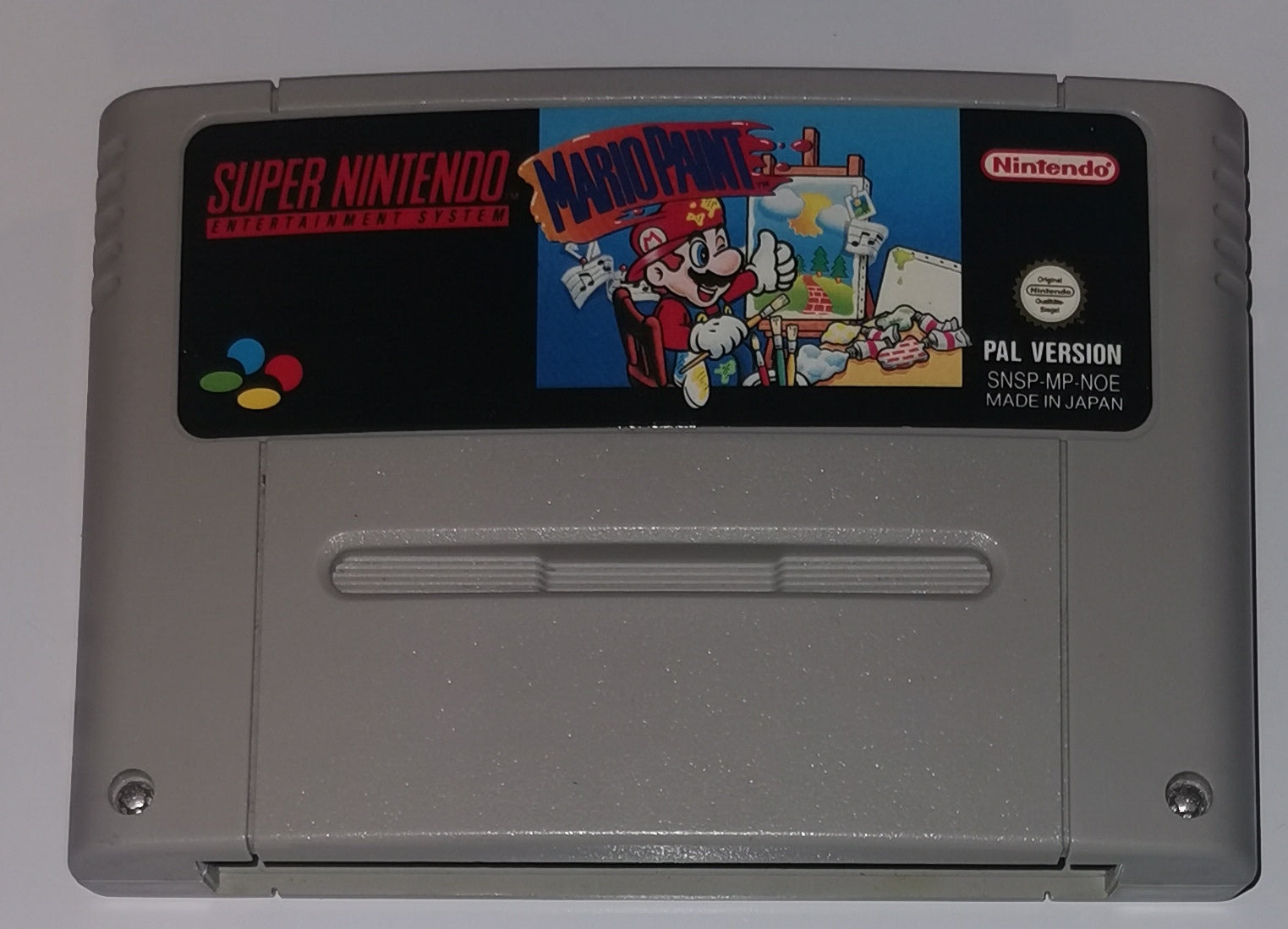 Mario Paint Super Nintendo SNES [Akzeptabel]