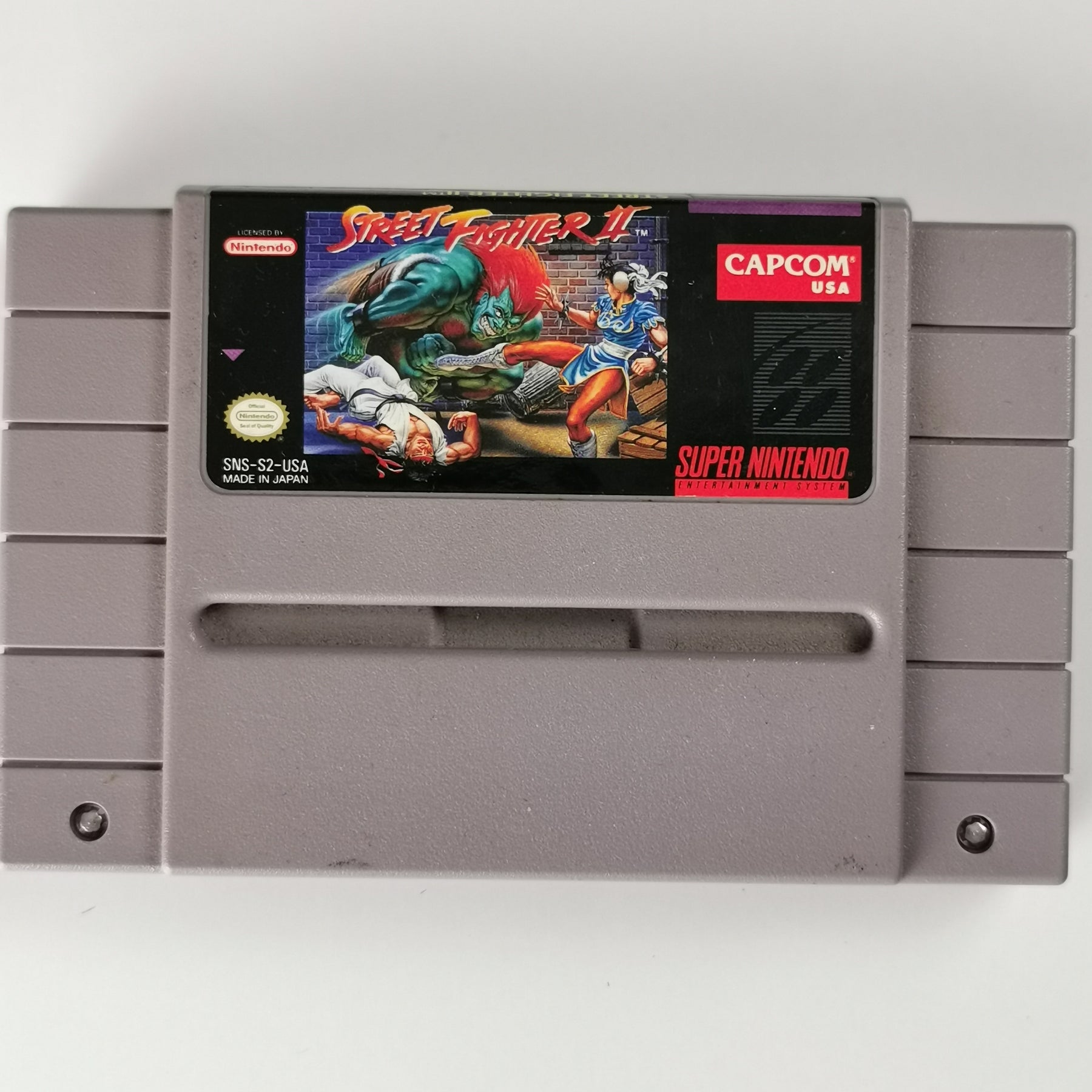 Street Fighter II  (US Version) [SNES]