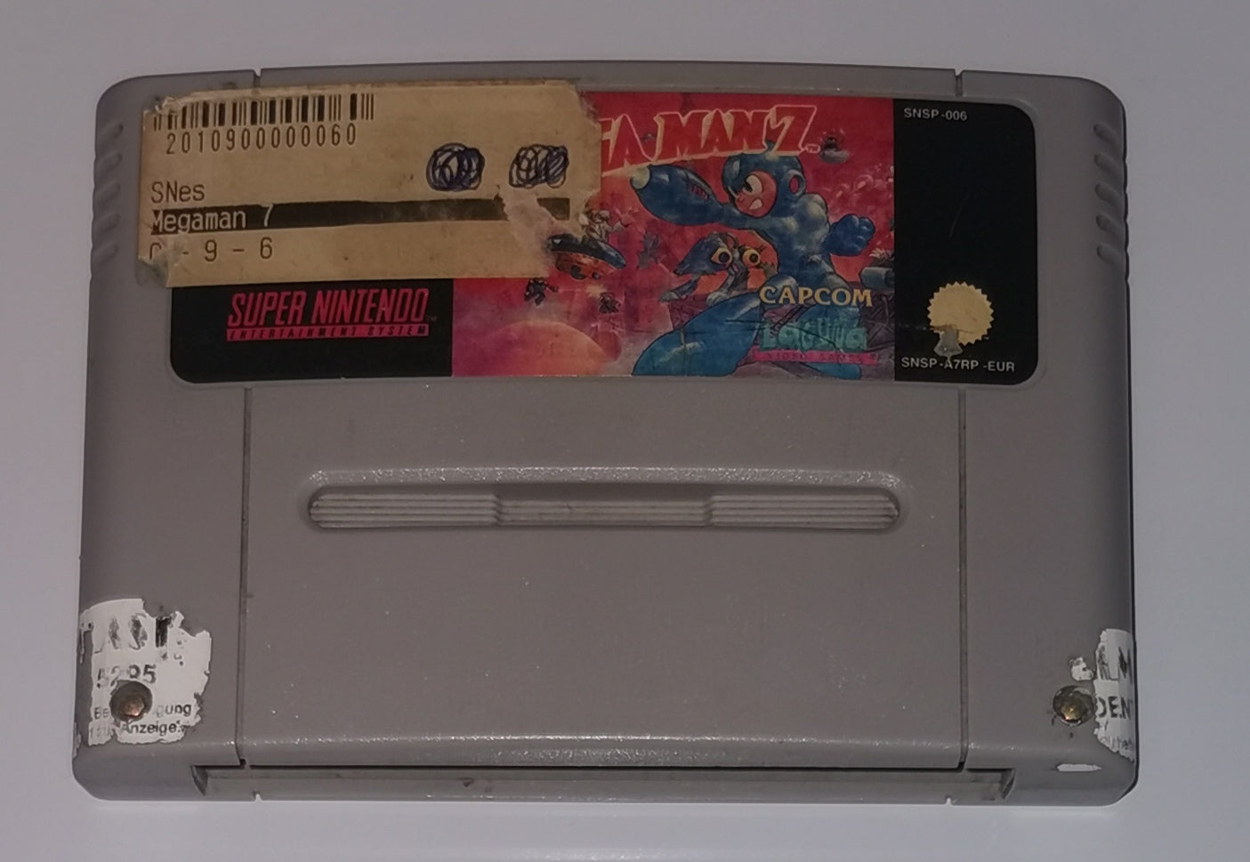 SNES Mega Man 7 / SNES Super Nintendo PAL deutsch [Akzeptabel]