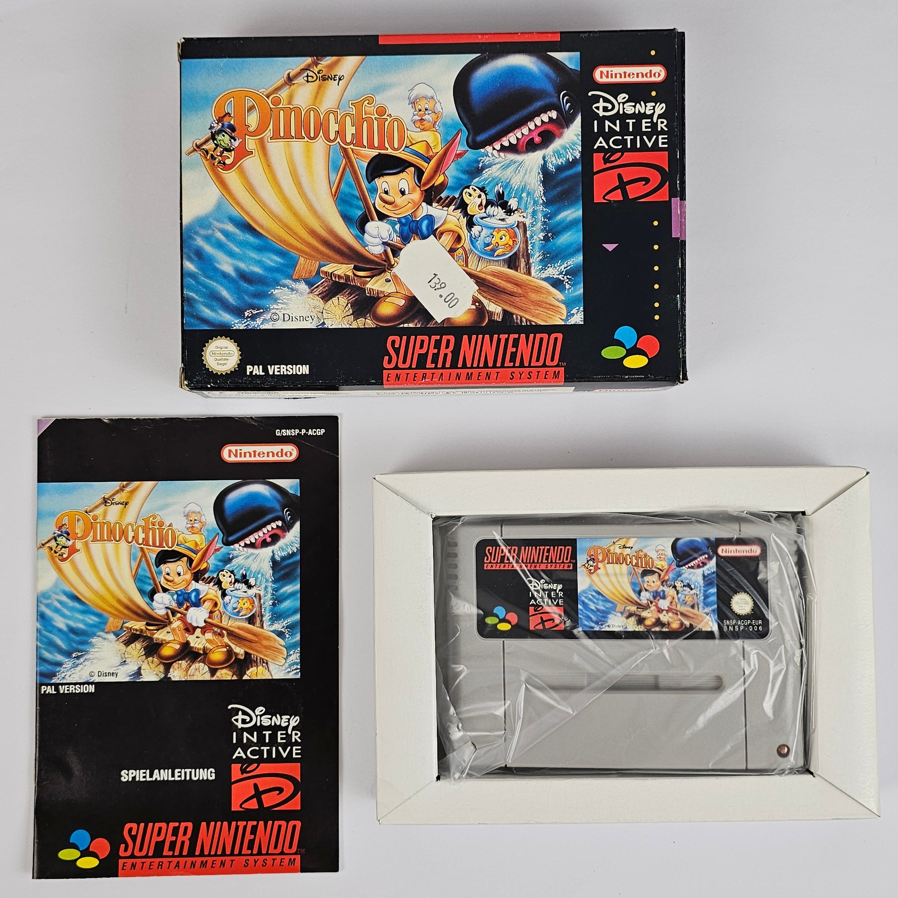 Pinocchio   Super Nintendo   PAL [SNES]