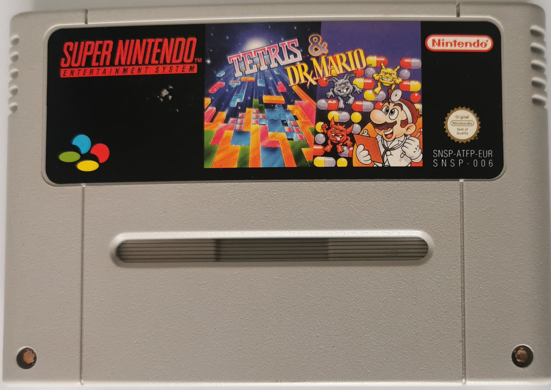 Tetris Dr Mario (Super Nintendo SNES) [Sehr Gut]