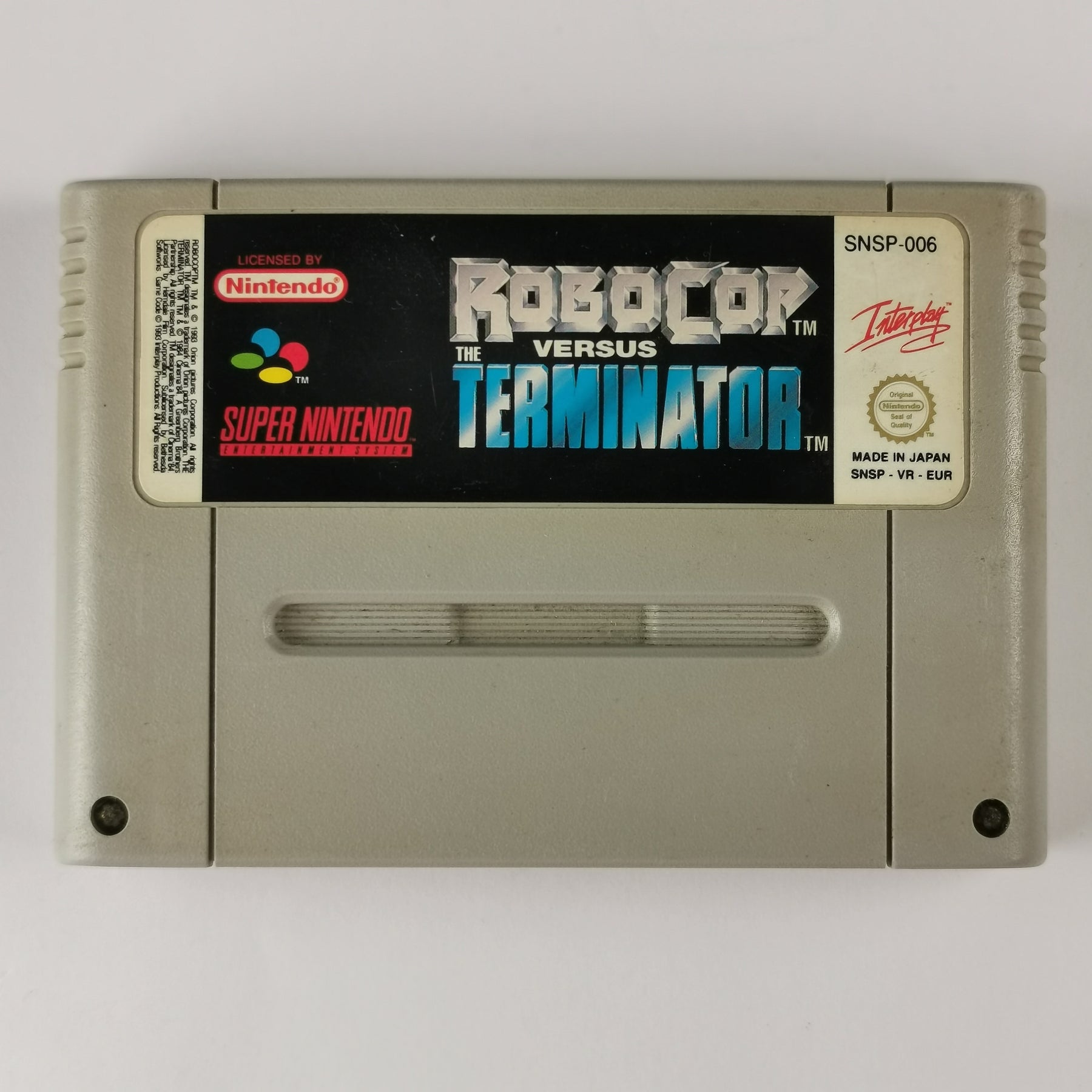 Robocop versus Terminator [SNES]