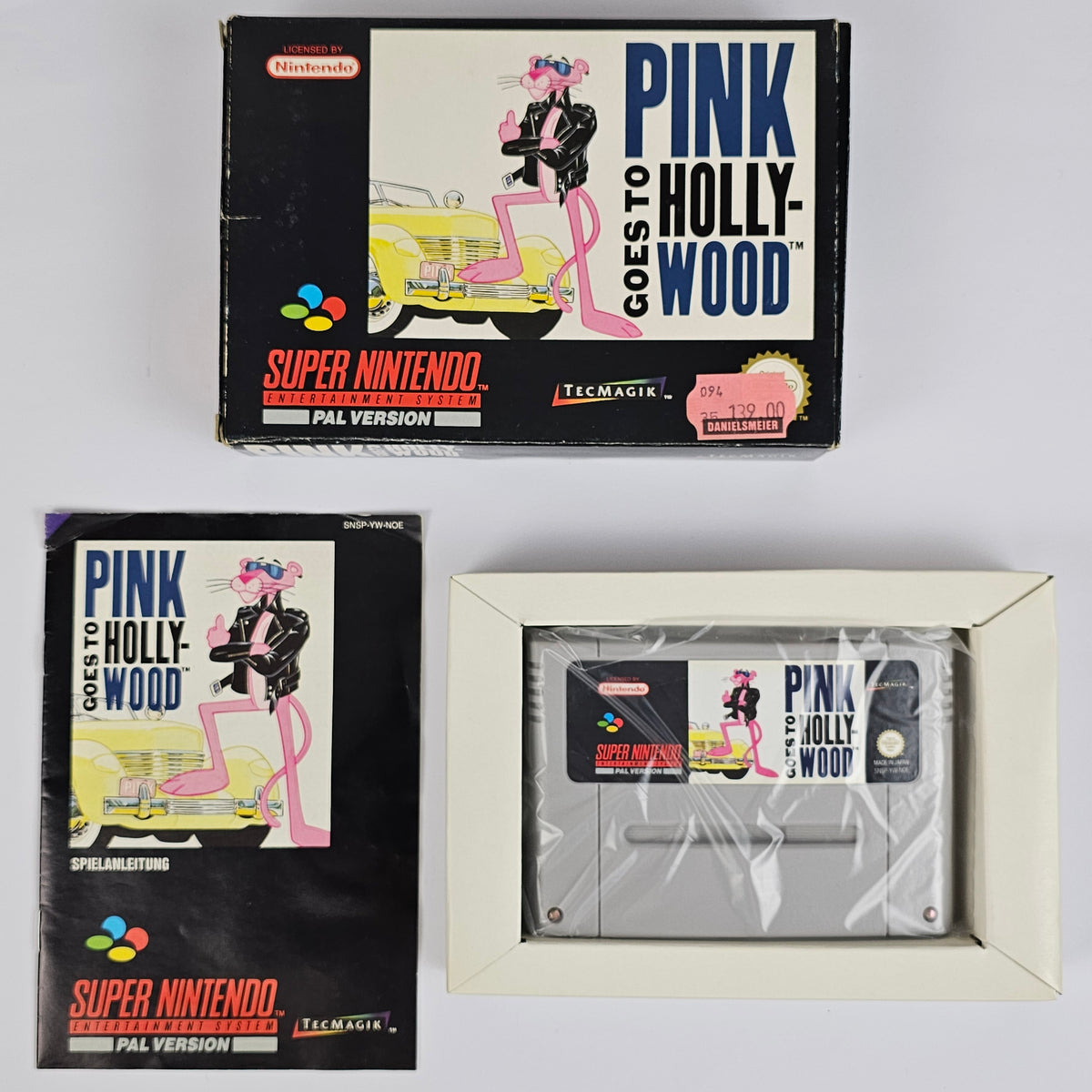 Pink goes to hollywood Nintendo [SNES]