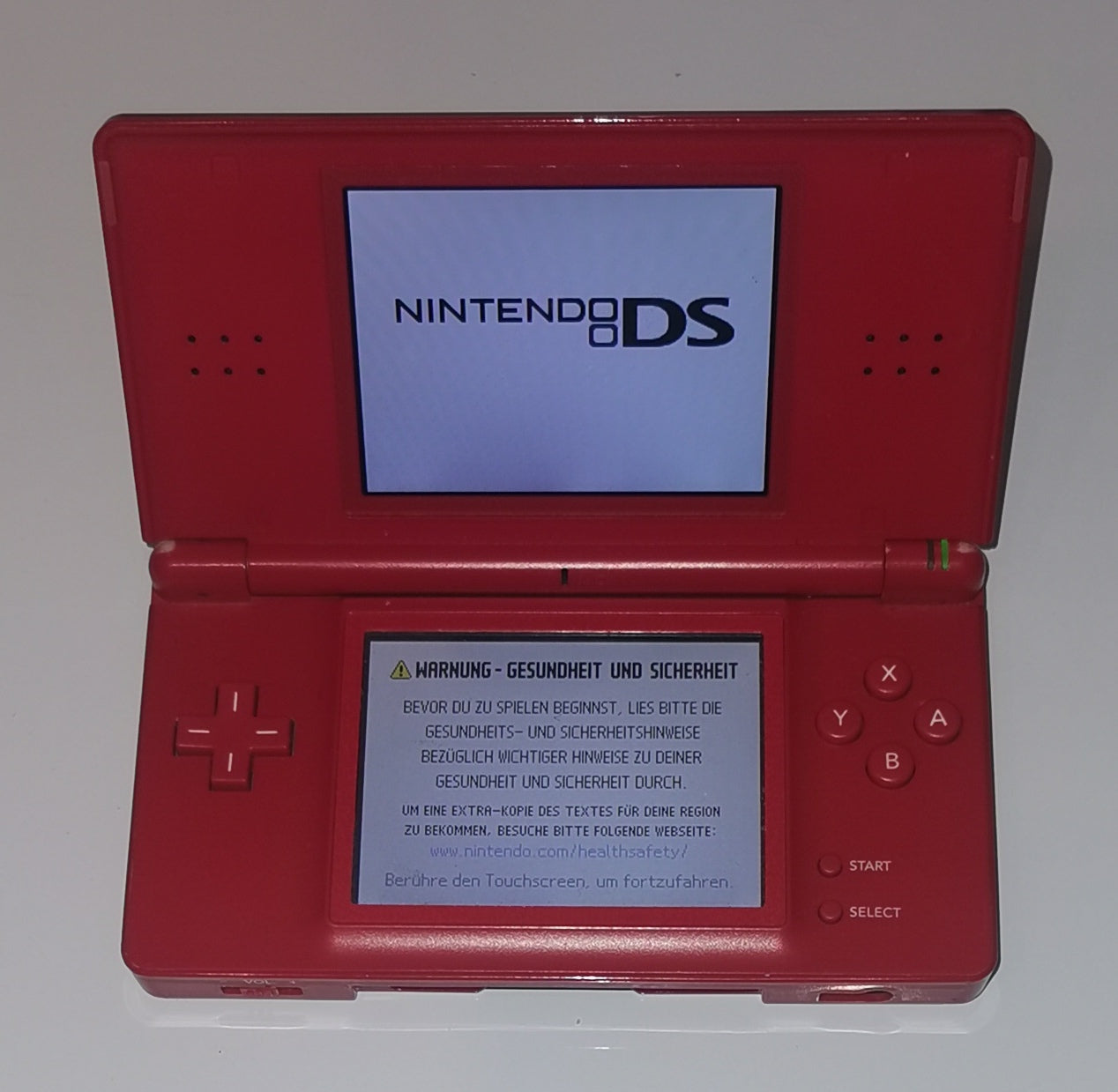 Nintendo DS Lite Konsole red [Akzeptabel]