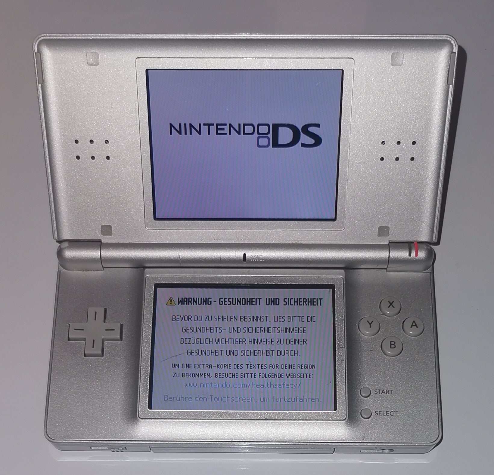 Nintendo DS Lite Konsole silver [Sehr Gut]