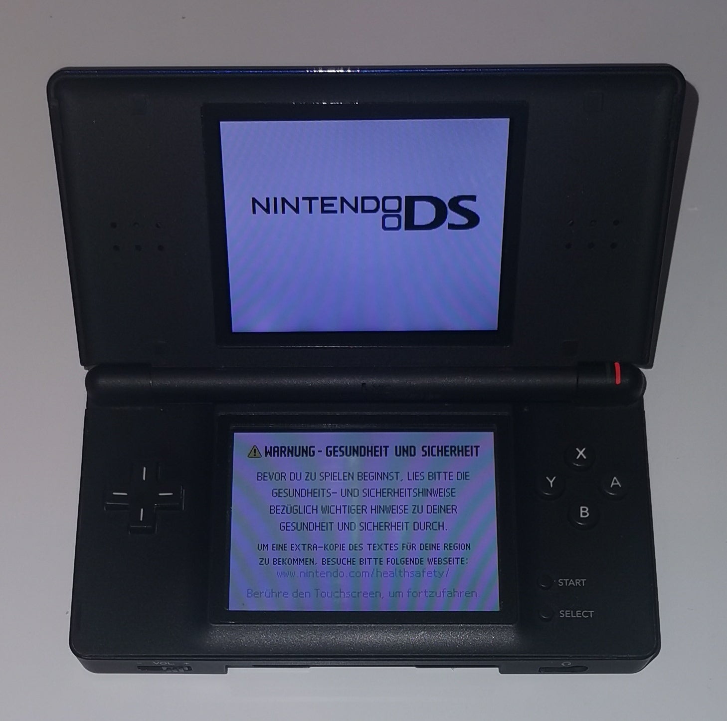 Console Nintendo DS Lite Navy Blue Enamel Navy Renewed [Gut]
