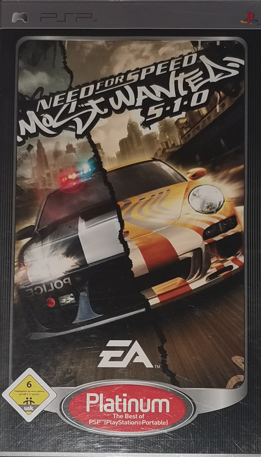 Need for Speed Most Wanted 5 1 0 [PSP] [Sehr Gut]