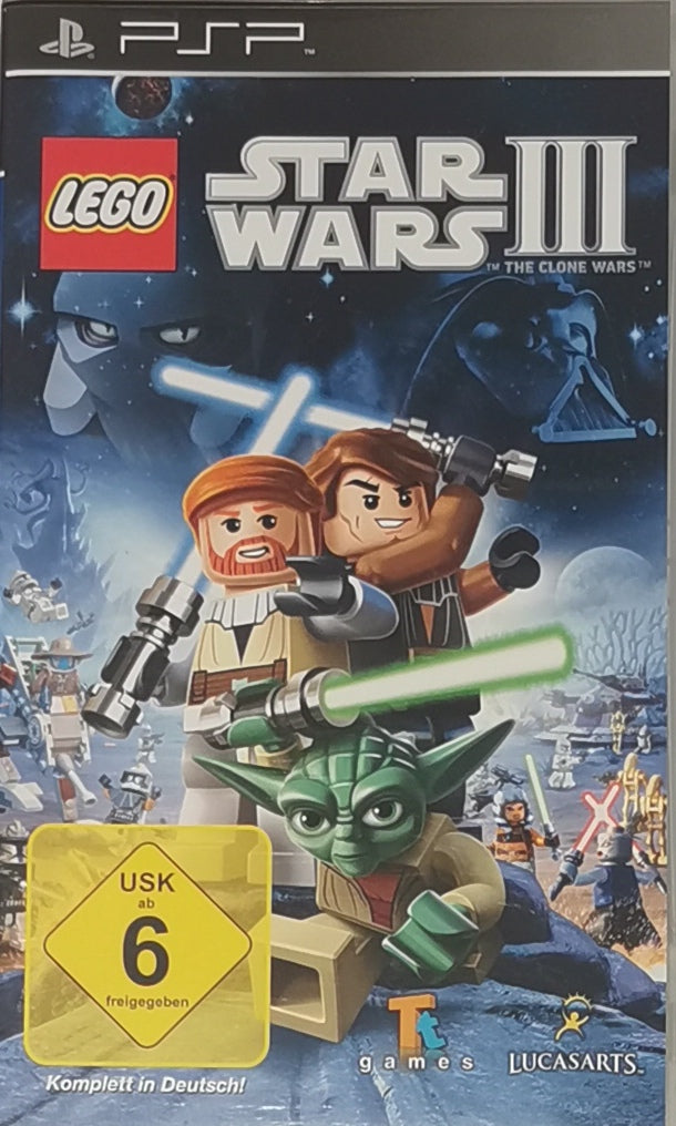 Lego Star Wars III The Clone Wars Sony PSP Import UK [Sehr Gut]