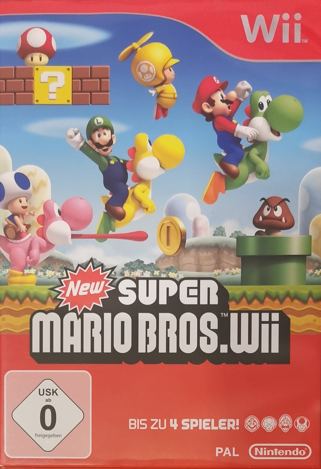 New Super Mario Bros. (Nintendo Wii) [Sehr Gut]