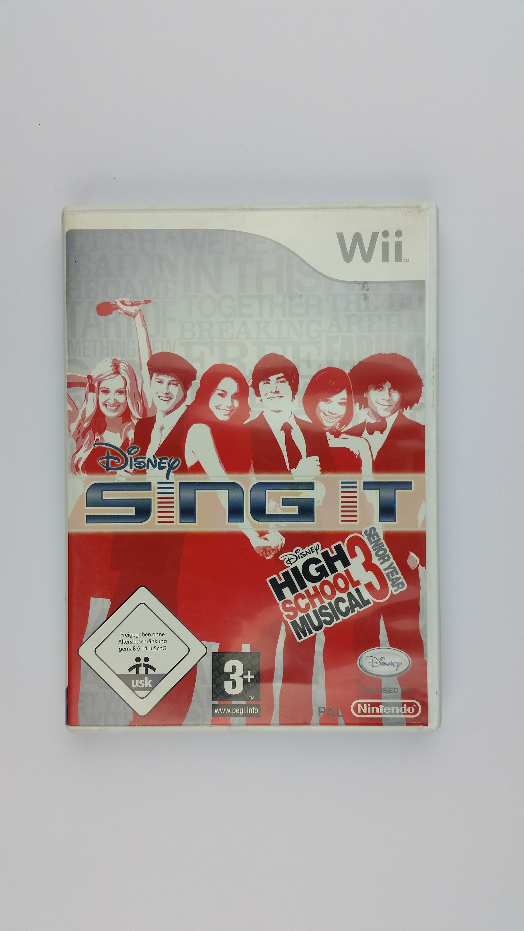 Disney Sing it: High School Musical 3 Senior Year (Nintendo Wii) [Gut]