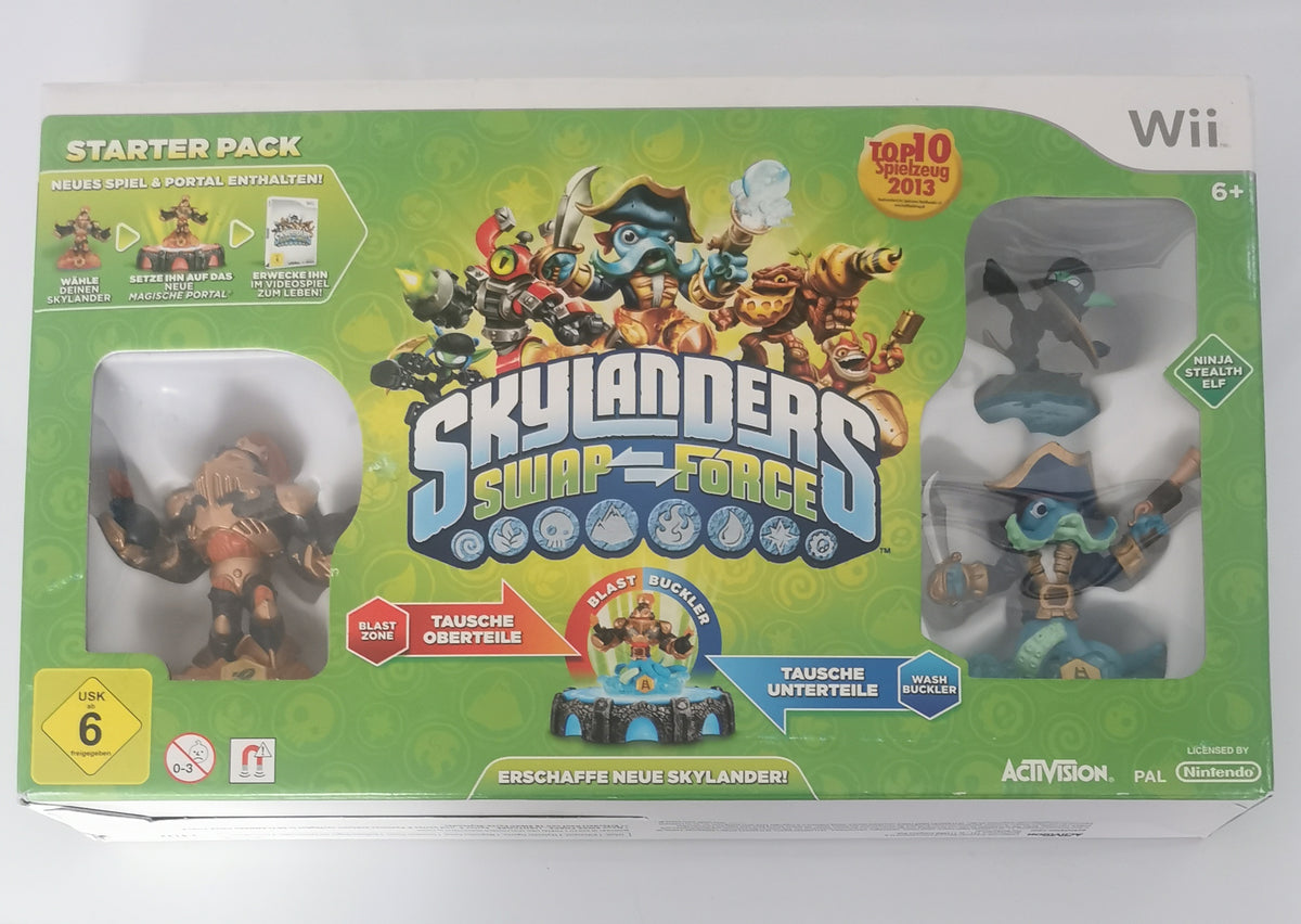 Skylanders Swap Force Starter Pack Nintendo Wii [Gut]