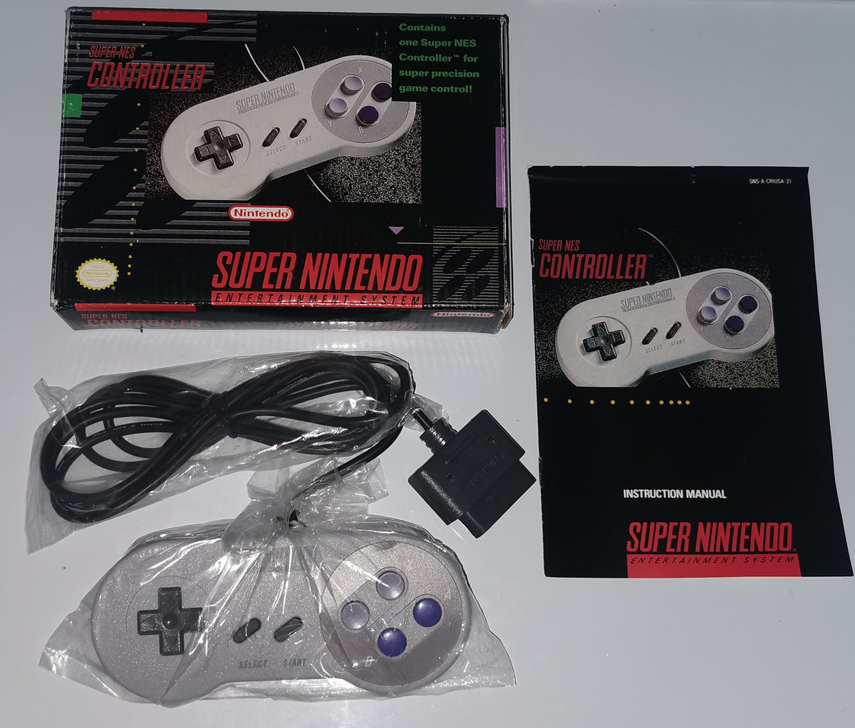 Original SNES Super Nintendo Controller  [Neu]
