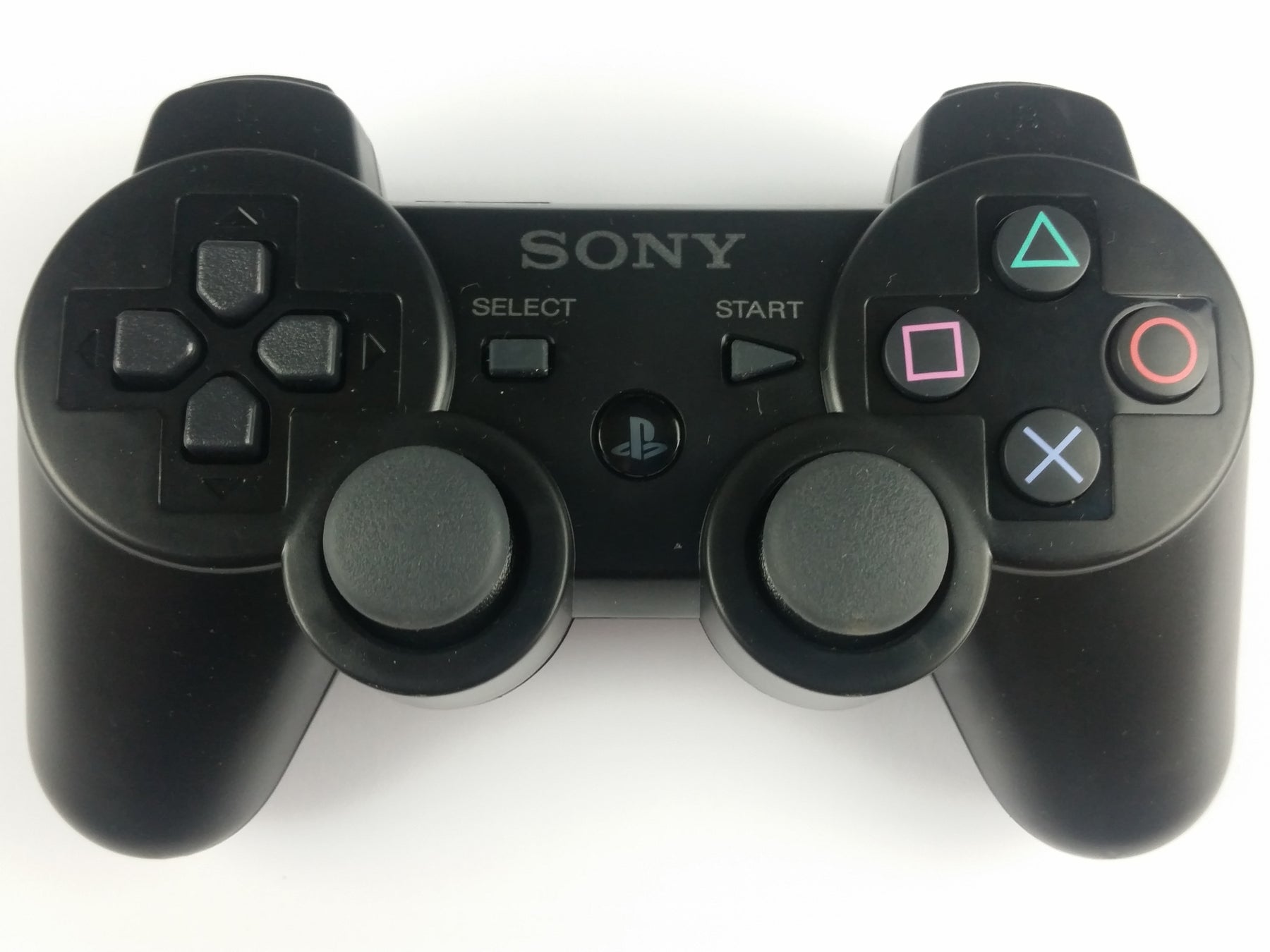 PS3 DualShock 3 Wireless Controller Schwarz (Playstation 3) [Akzeptabel]