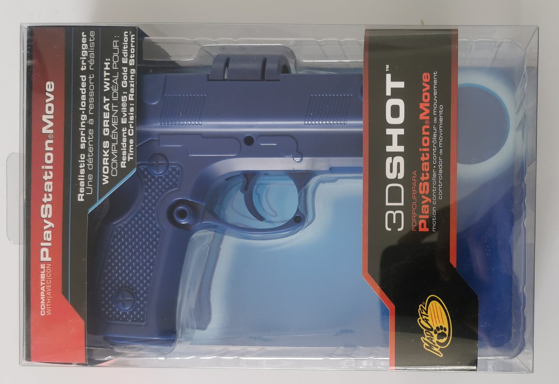 Pistole MC 3D Shot blue (Playstation 3) [Neu]