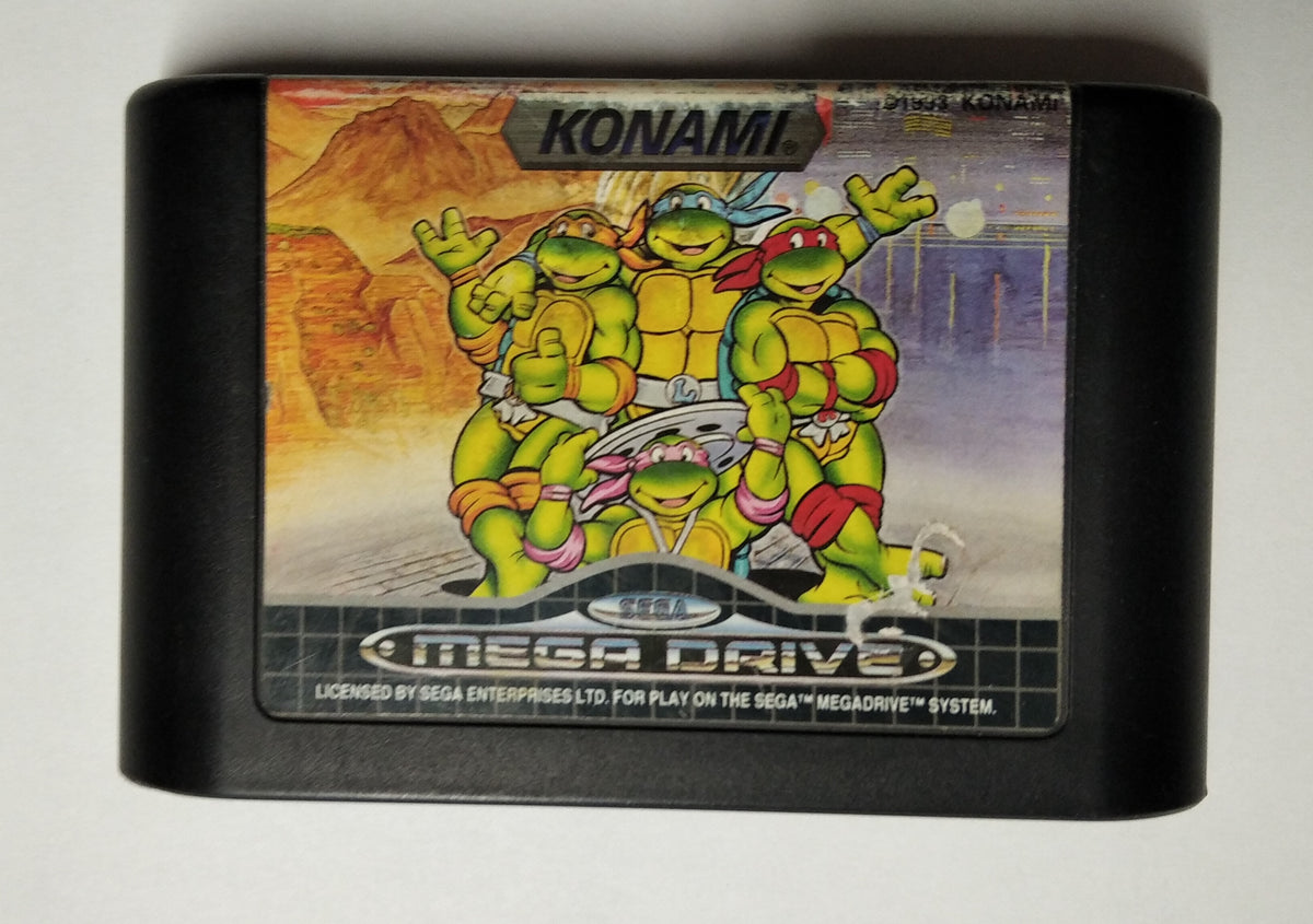 Turtles theHyperstone (Mega Drive) [Akzeptabel]