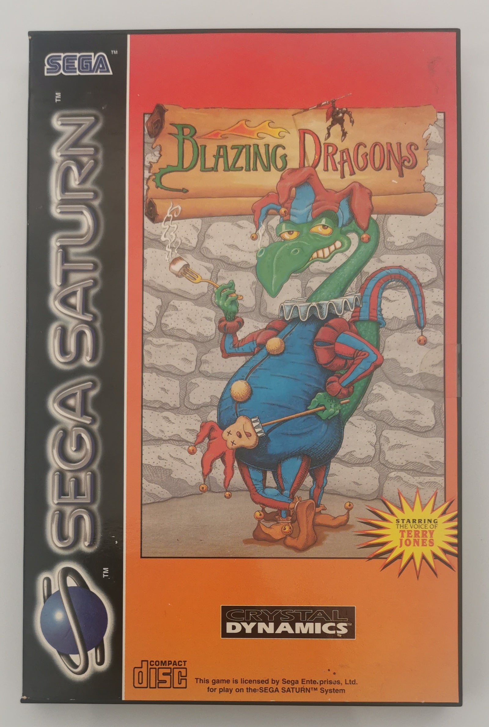 Blazing dragons Saturn PAL (Sega Saturn) [Sehr Gut]