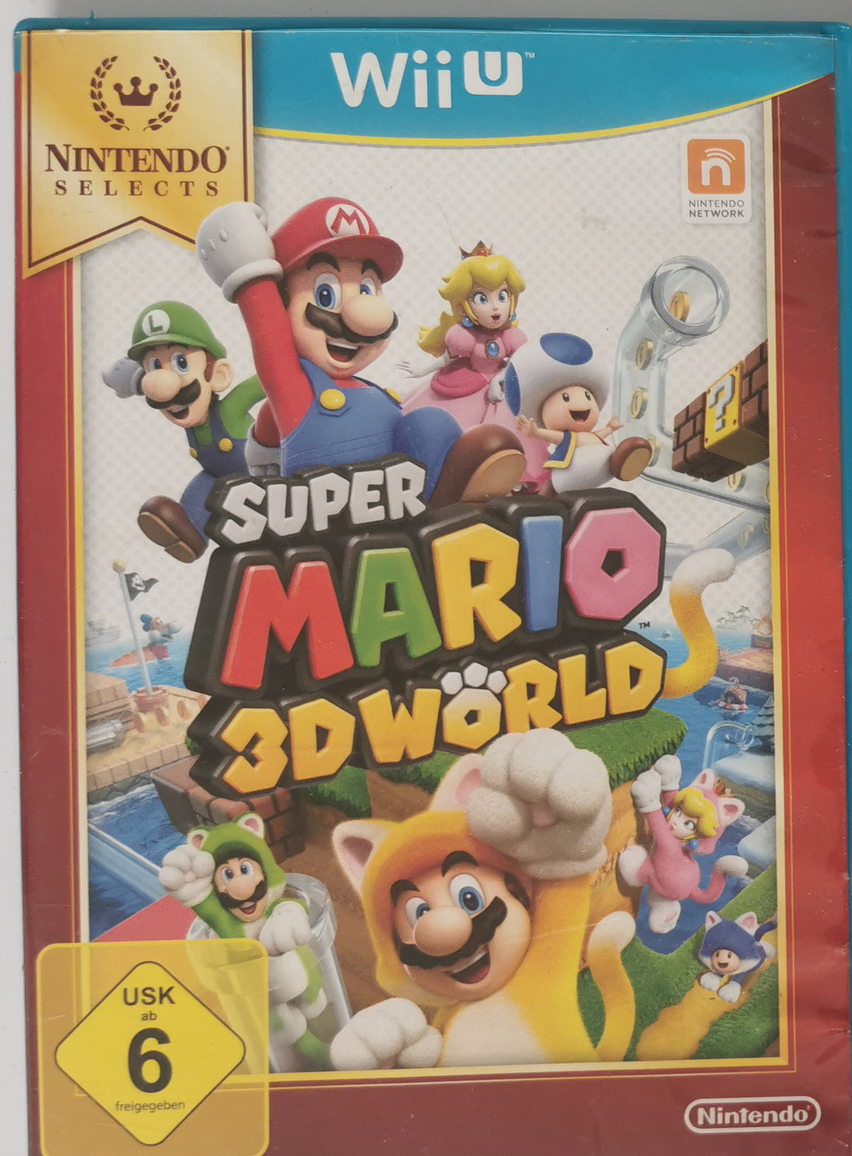 Wiiu Super Mario 3D World Eu (Nintendo Wii U) [Gut]