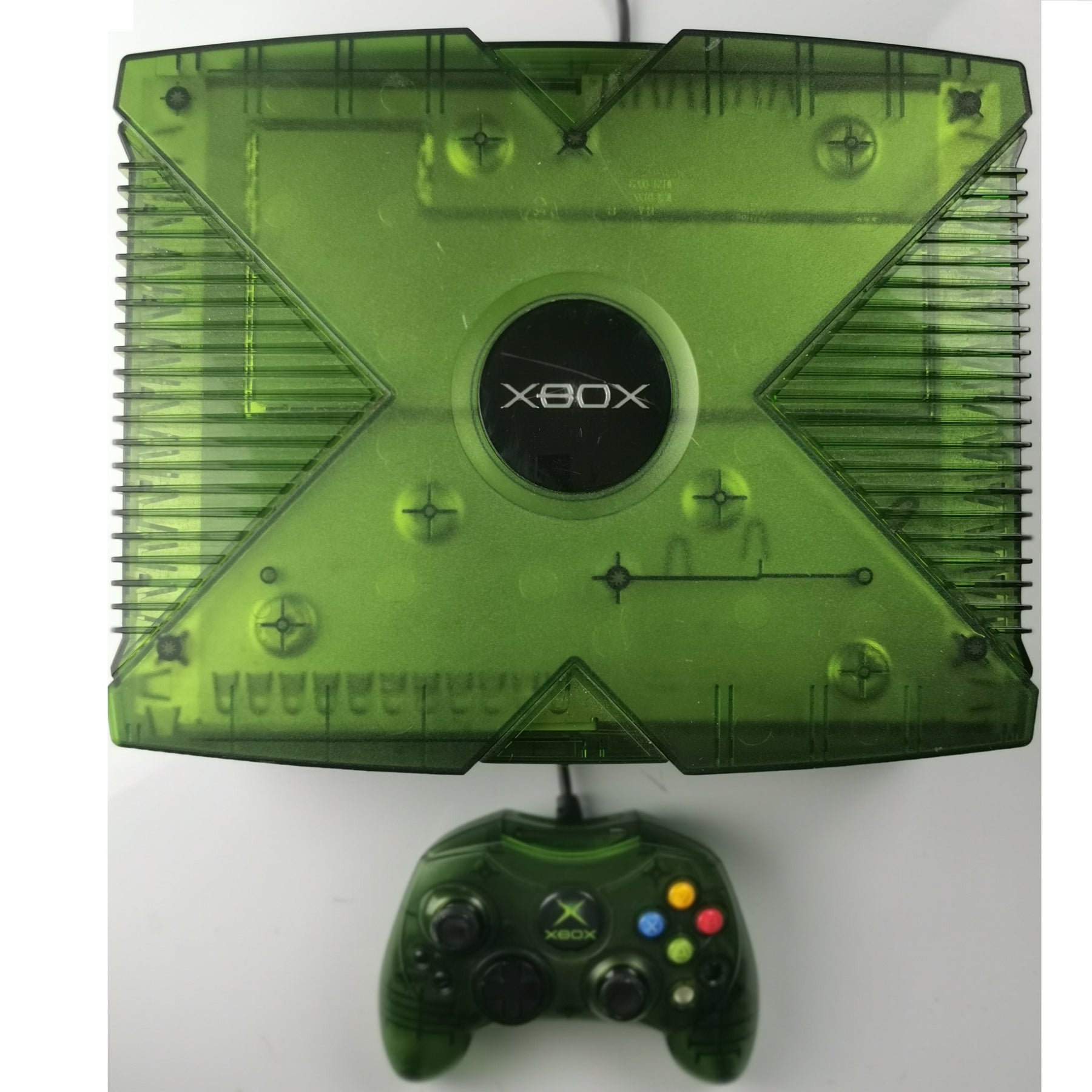 Xbox Classic Crystal Grün Edition[XBOX]