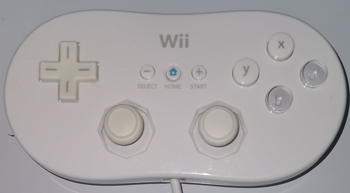 Wii Classic Controller weiss (Nintendo Wii) [Gut]