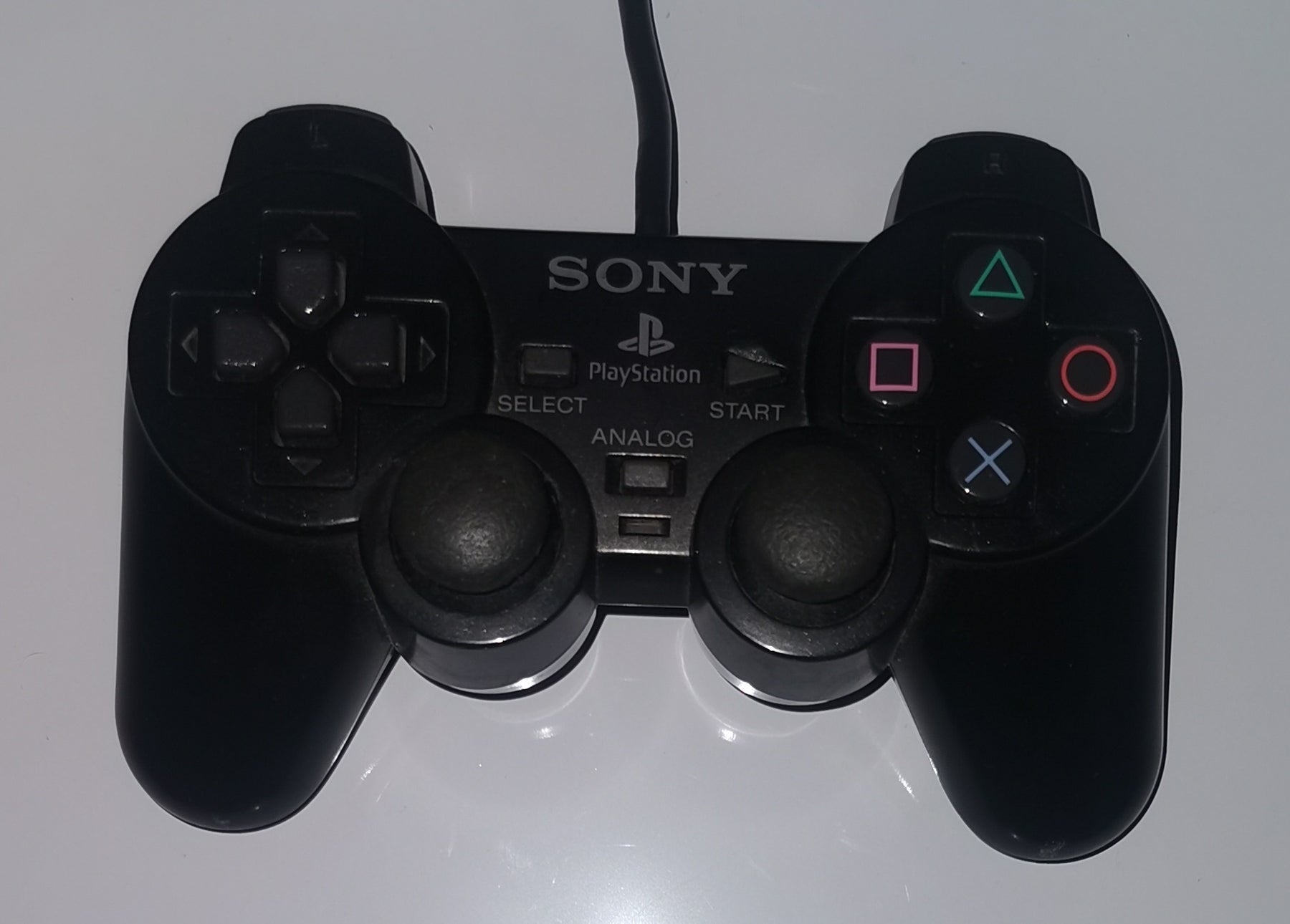 Playstation 2 Controller Dual Shock schwarz [Akzeptabel]