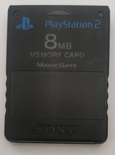 Sony Memory Card 8MB schwarz (Playstation 2) [Gut]