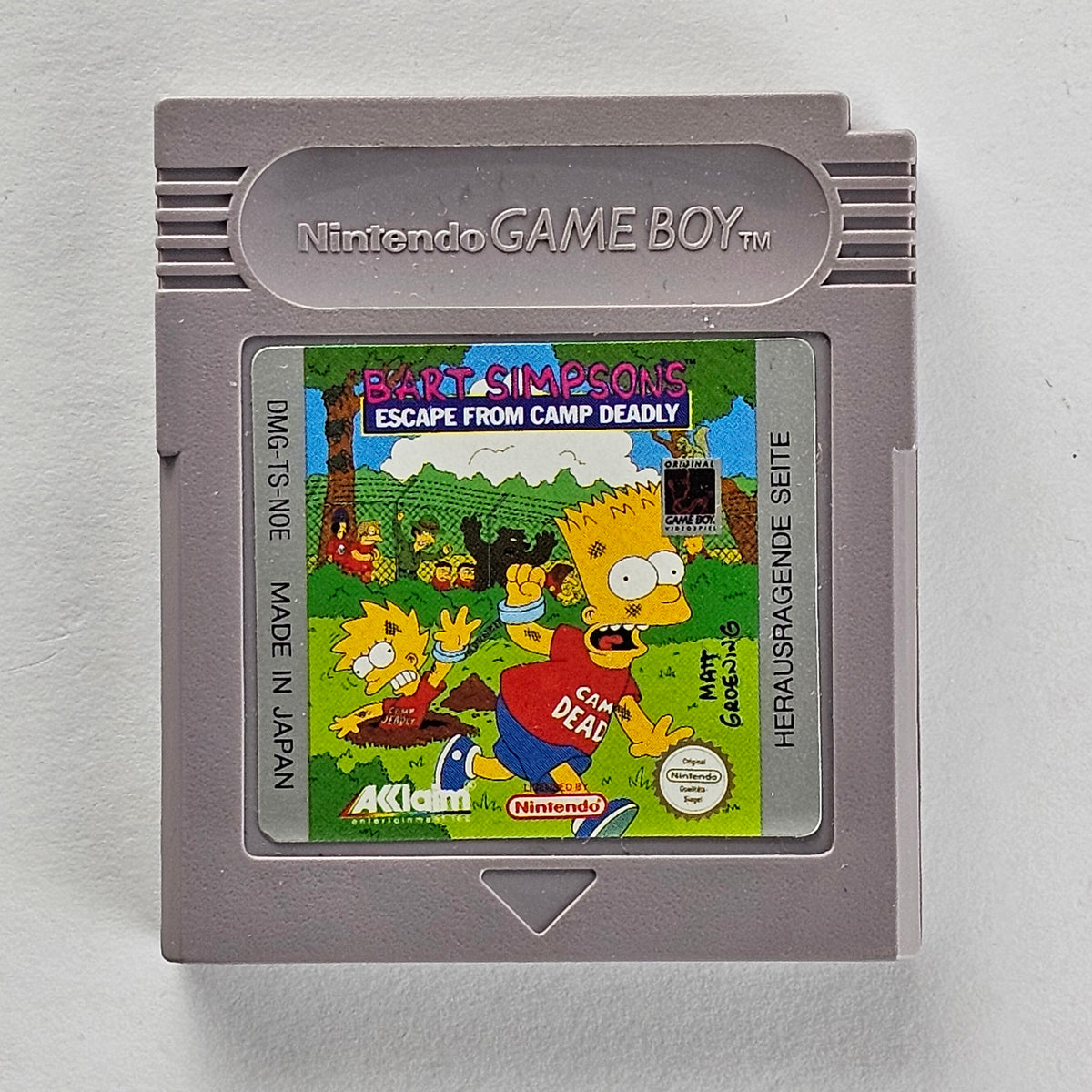 Bart Simpsons Escape from Camp [GB]